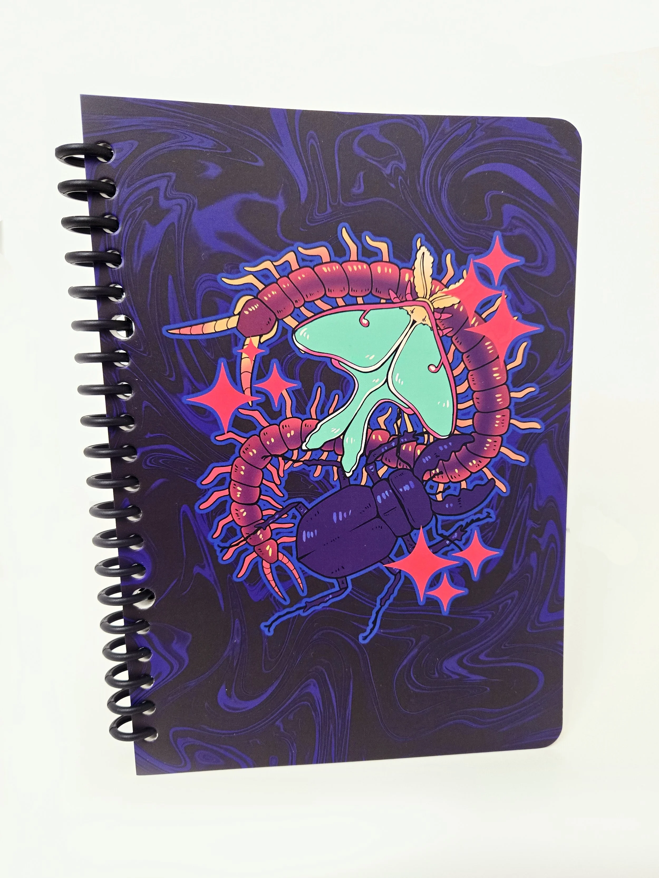 Abyssal Insects - Bug Spiral-bound Notebook