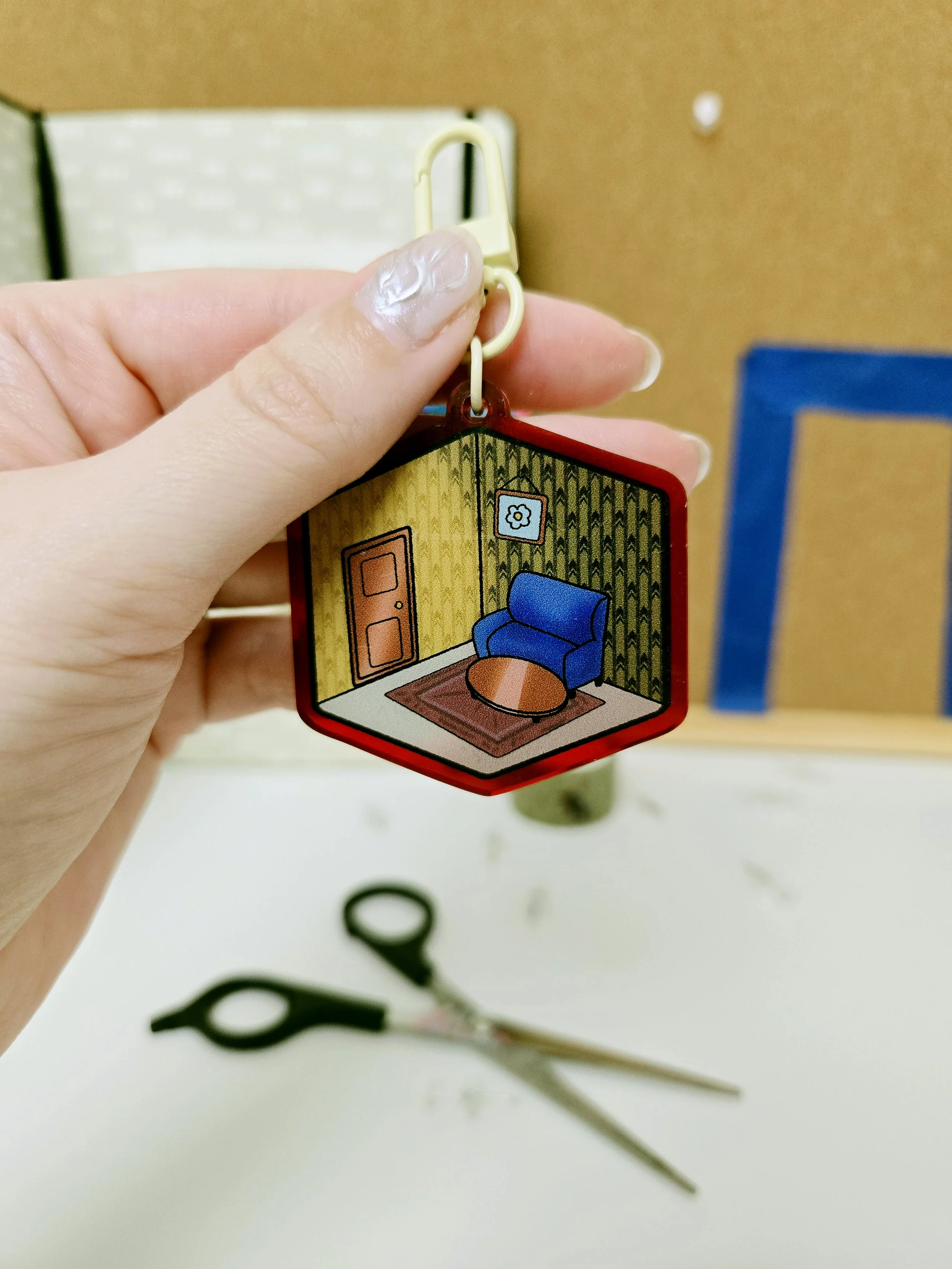 backrooms keychain side A 4.jpg