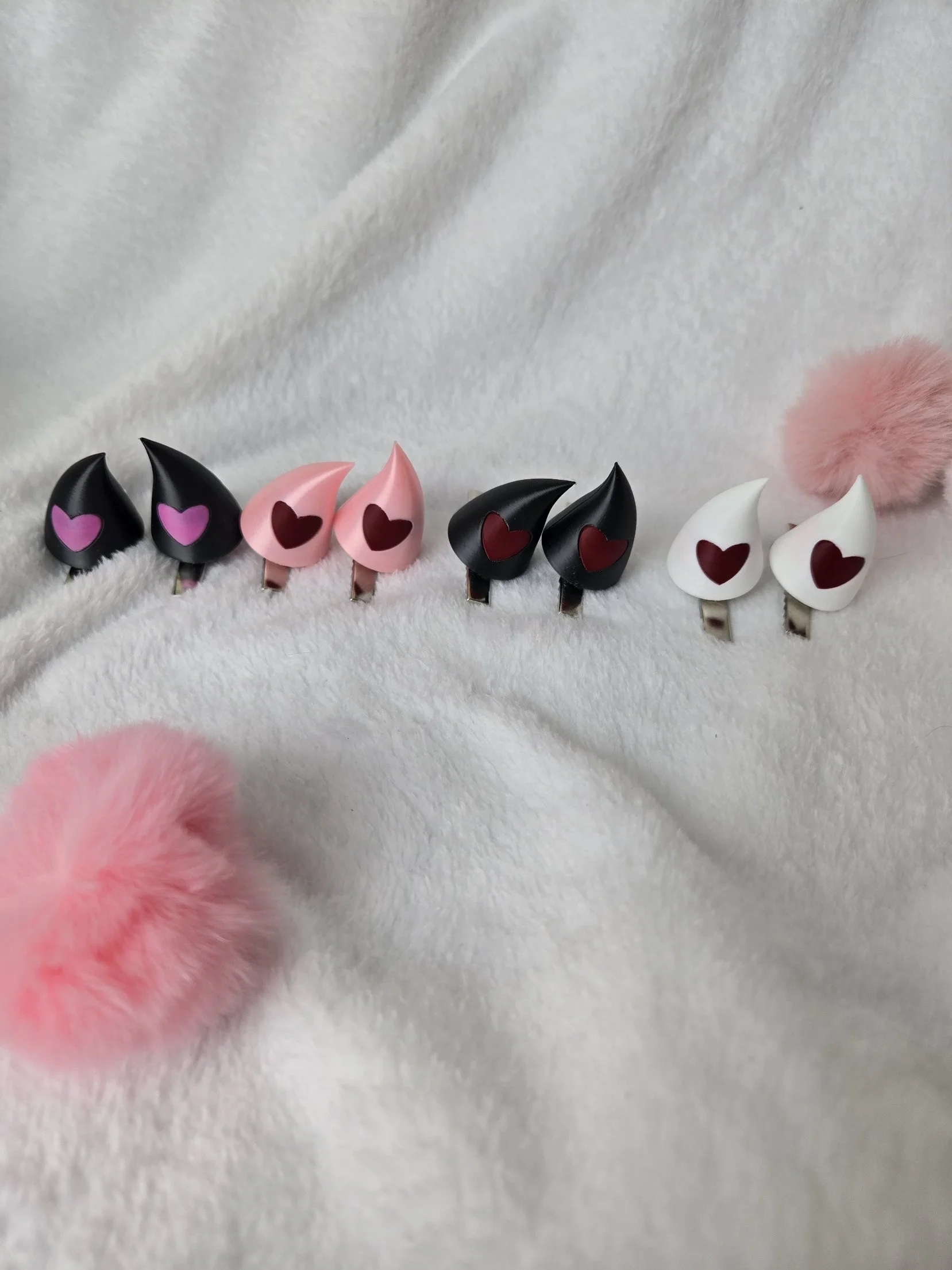 Love Bites Mini 3d Printed Horns - multi colored!
