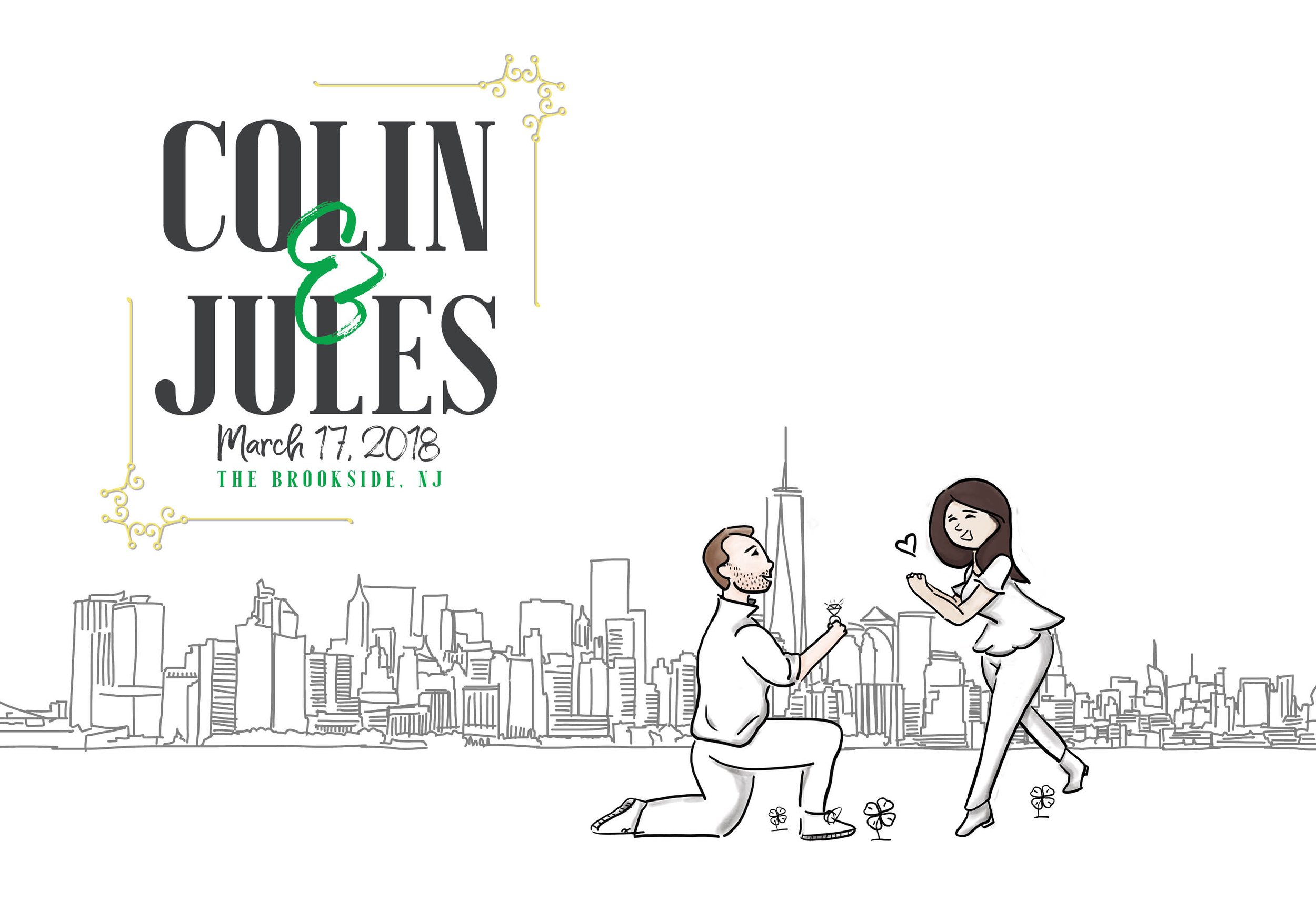 Colin + Jules Save the Date