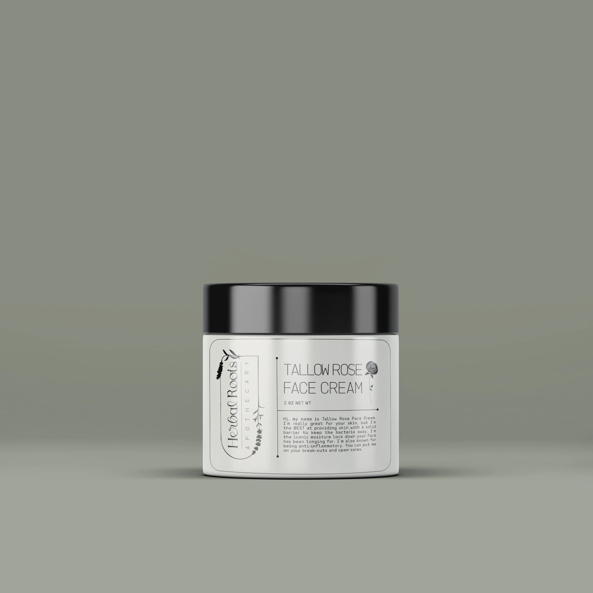 Tallow Rose Face Cream