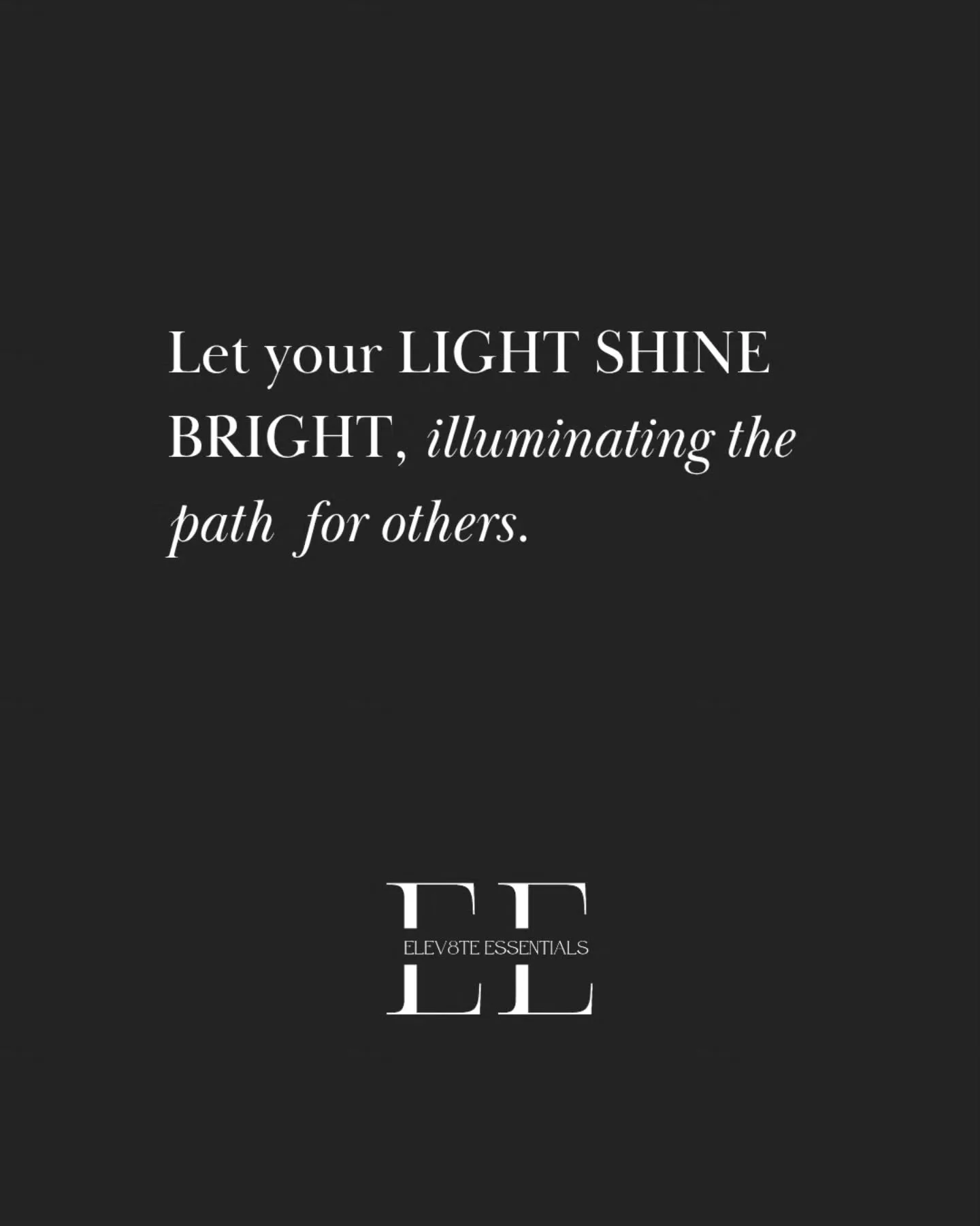 We prayed tonight in our home that we have opportunities in future to create greater impact in the lives of others. We prayed that God help us be more intentional in terms of being the light to those we come in contact with, even strangers. And we pr