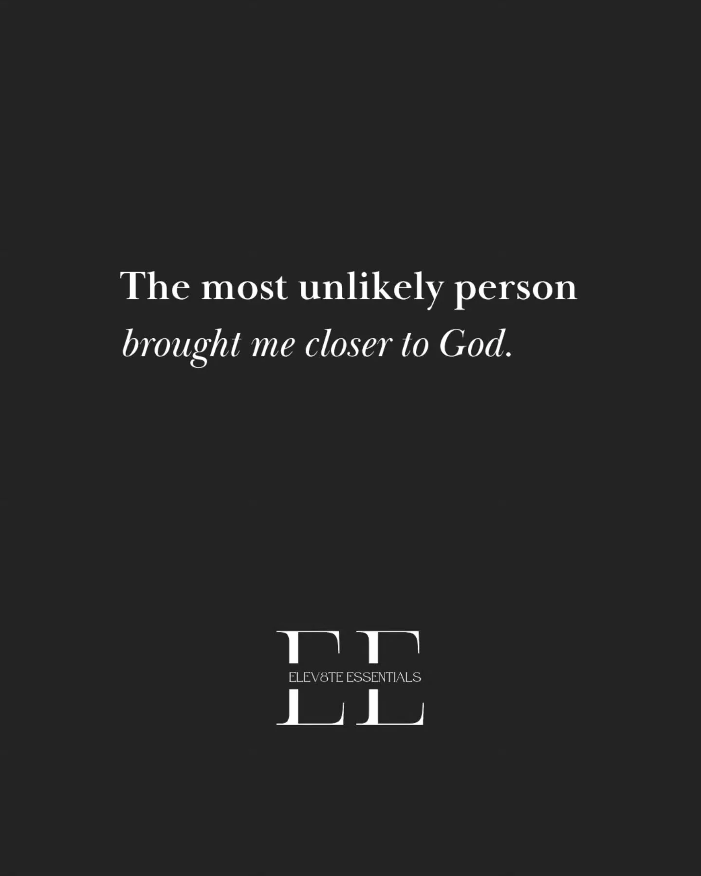 Sometimes God uses the most unexpected people and situations to draw us closer to Him.

If this encouraged you, I&rsquo;d love to hear your story. 🤍 

#godstories #God #Christian #christianliving #faith