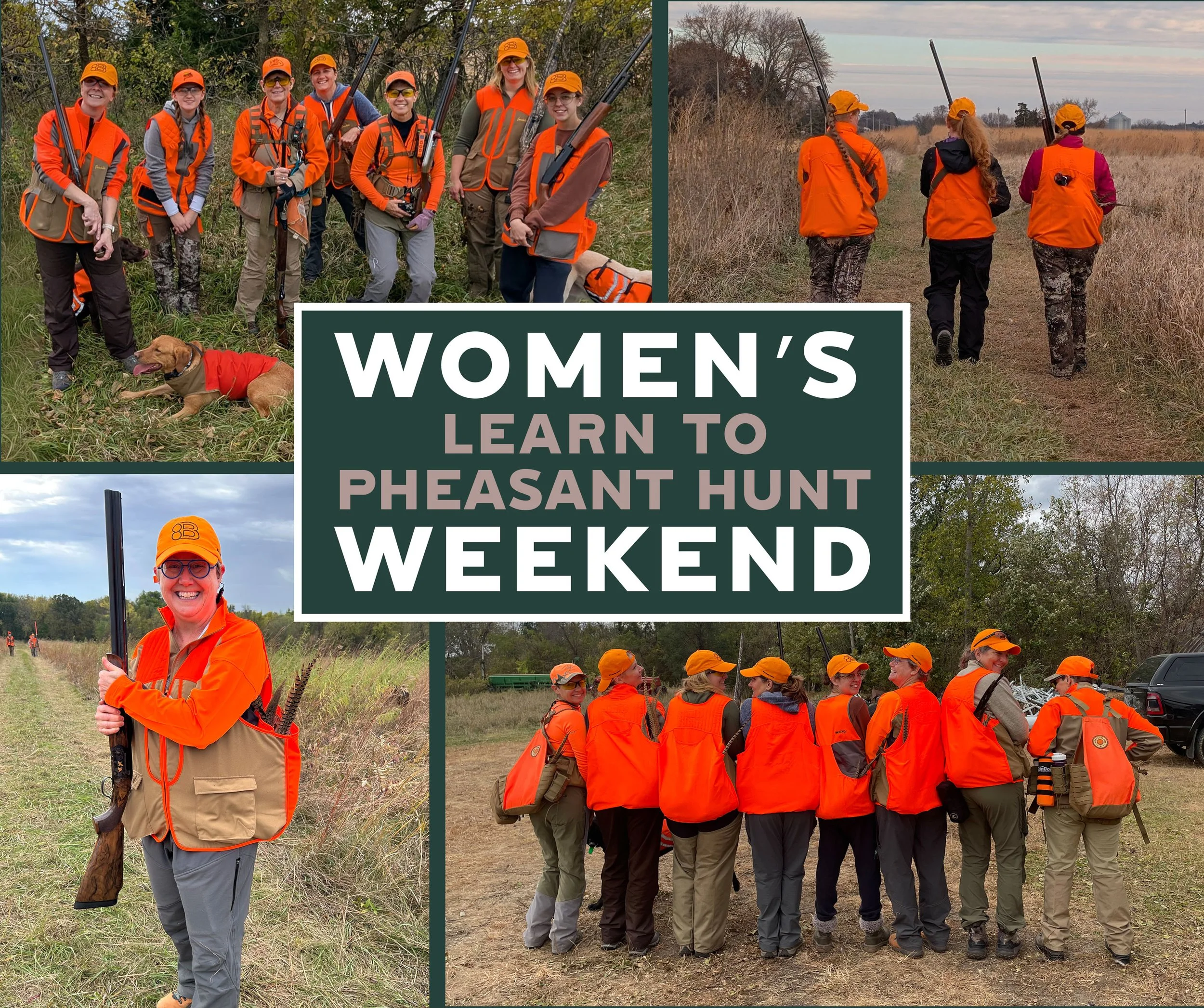 Women’s Learn to Pheasant Hunt Weekend 2027