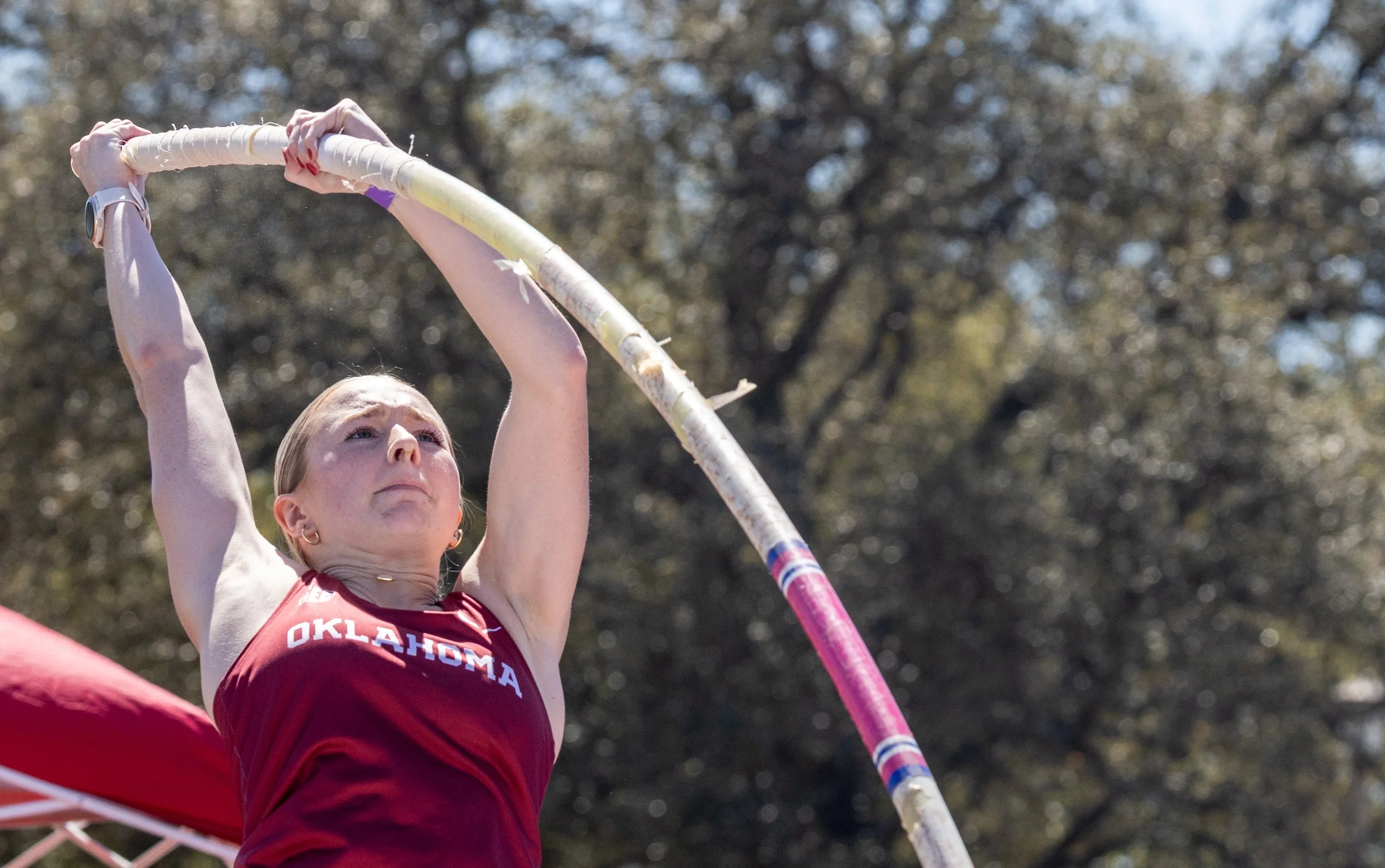 Emily Cloutier - Pole Vaulter - University of Oklahoma 