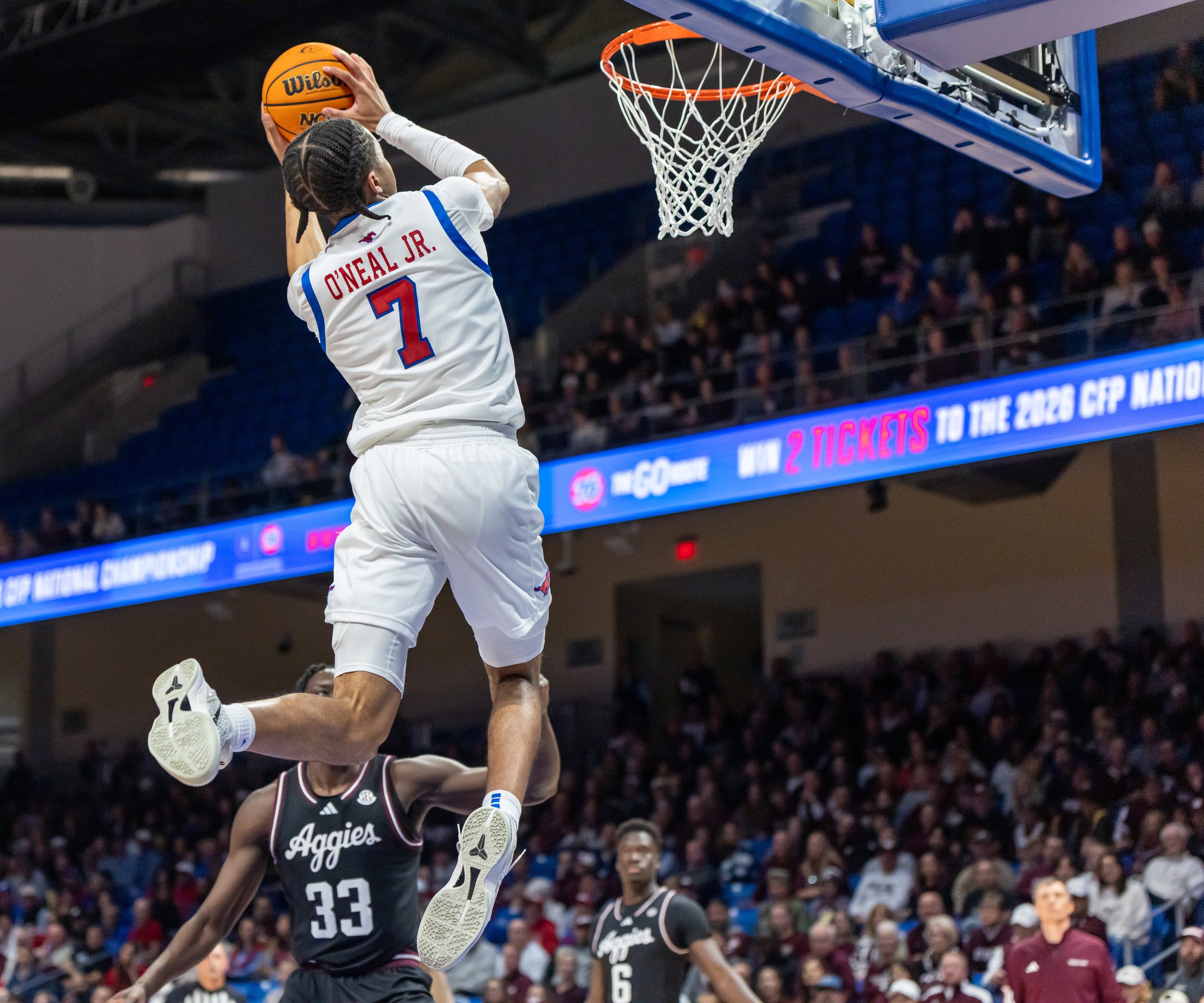 Jermaine O'Neal Jr -SMU Mustangs Basketball