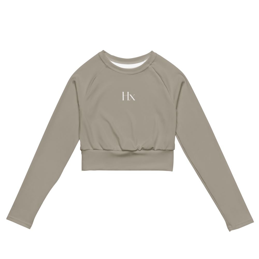 Houxwife Long Sleeve Crop Top