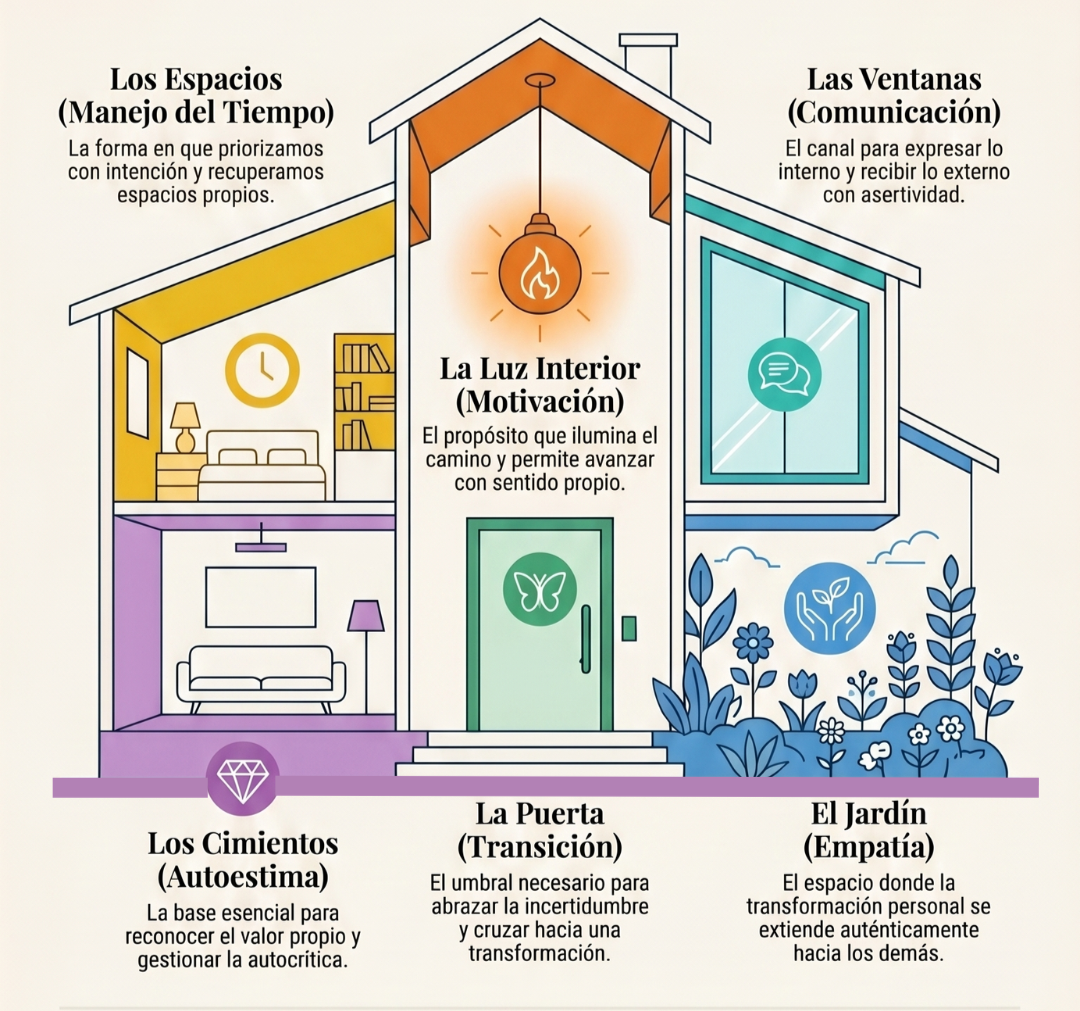 Tu Casa Interior: Seis Dimensiones para Reconectar Contigo