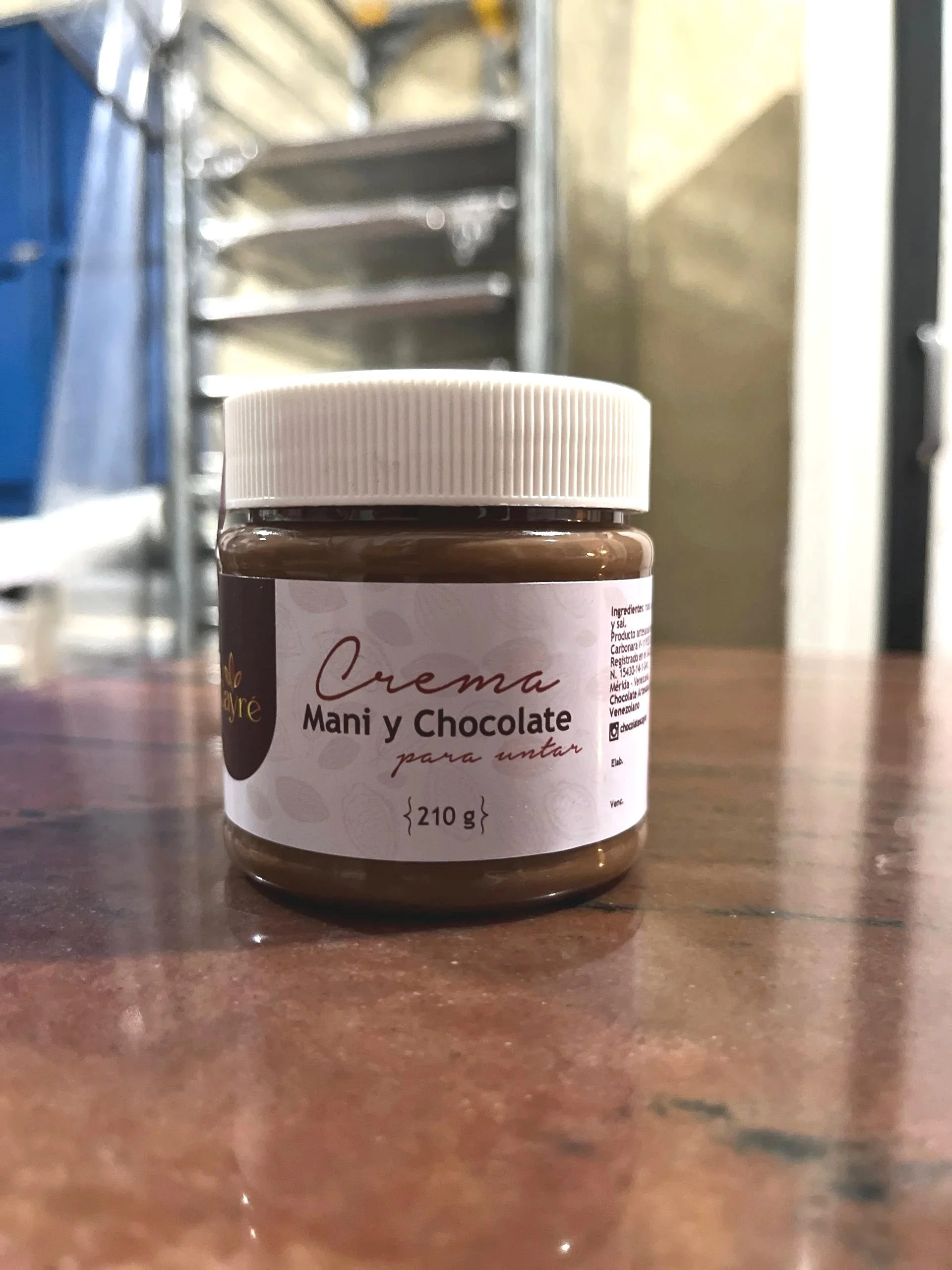 Crema Untable: Maní & Chocolate Sur del Lago (210g)