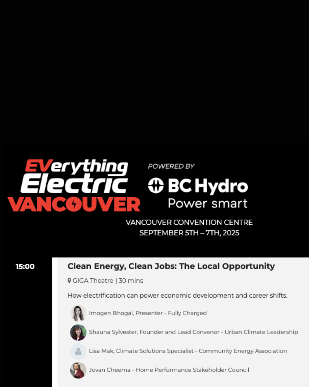 Everything Electric Vancouver 2025