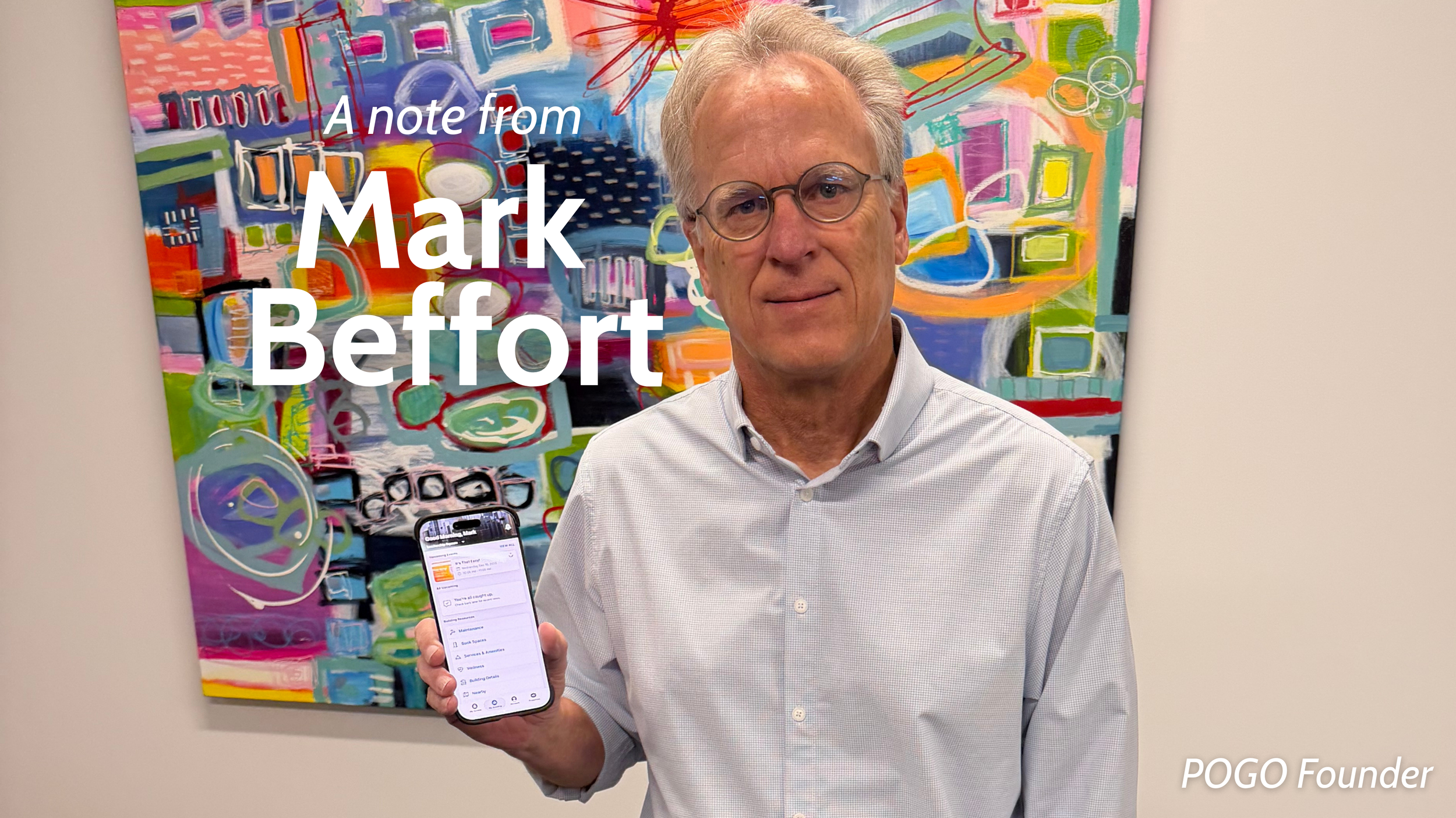 A Note from Our POGO Founder, Mark Beffort