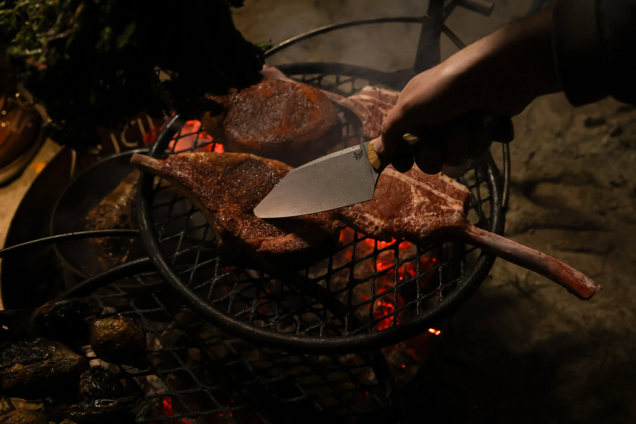 FIRE-ROASTED BONE-IN COWBOY STEAK