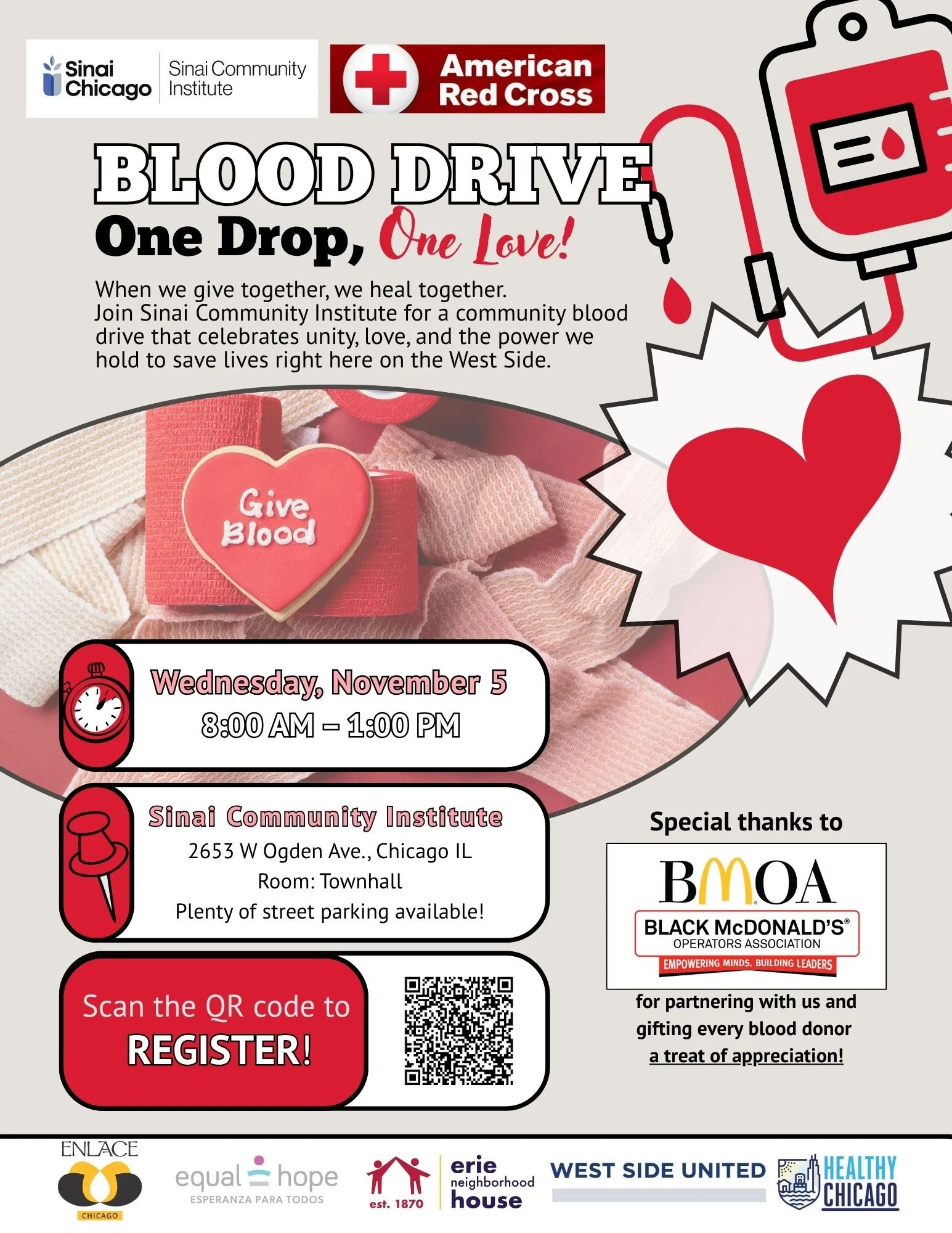 Blood Drive: One Drop, One Love
