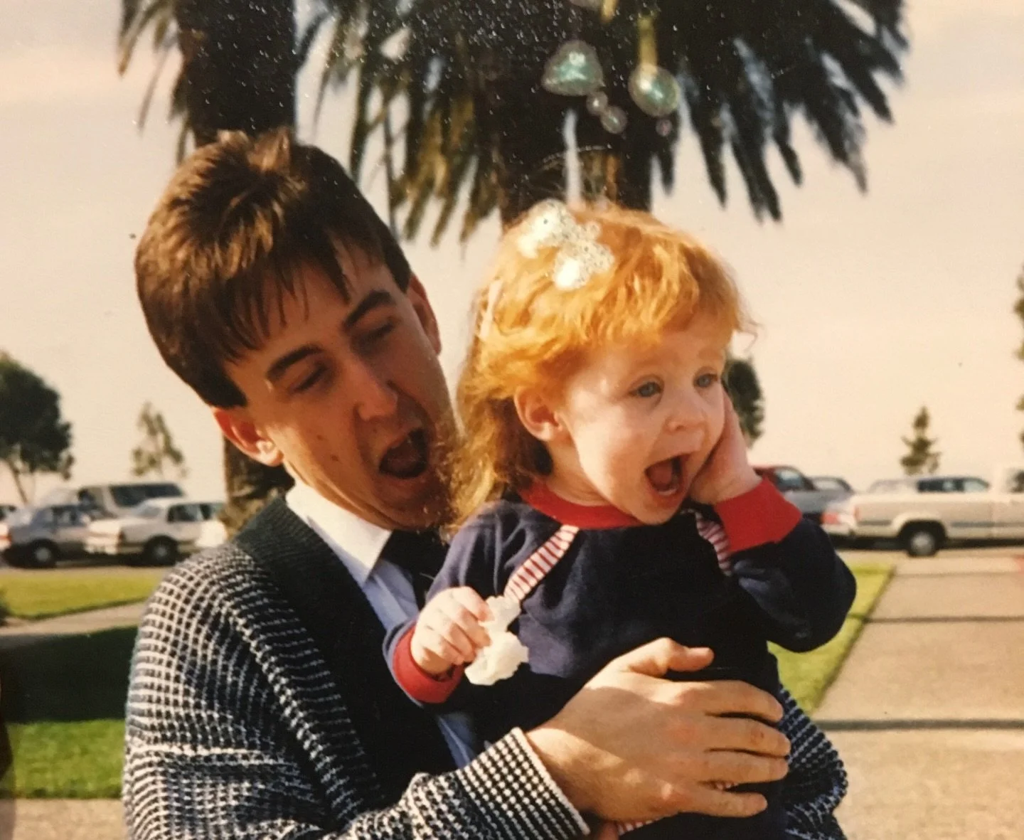 &bull; grief journals &bull;

this is one of my forever favorite photos of me + my dad. 

grief is hard.
death is so final.
in a way that feels different somehow with each person I lose in my life.

the heartache is here.
and it feels like everything