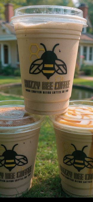 Buzzy Bee Coffee Iced Drink