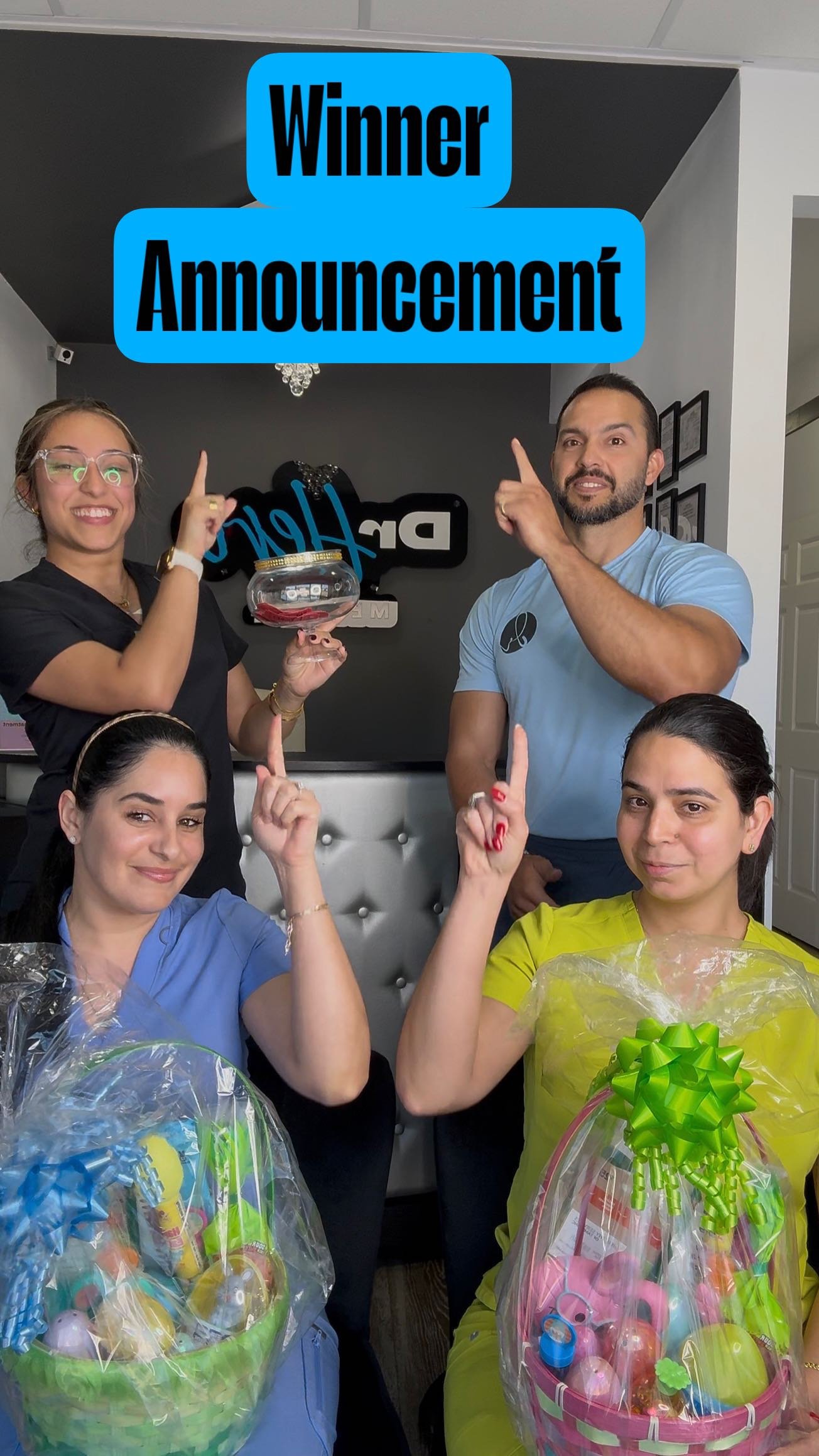And the winners are…
Congratulations to the lucky winners of our 2 gift baskets and FREE HydraFacial!
Huge thank you to everyone who entered our raffle — we loved all the energy and support!
We will reach out the the winner for more inf