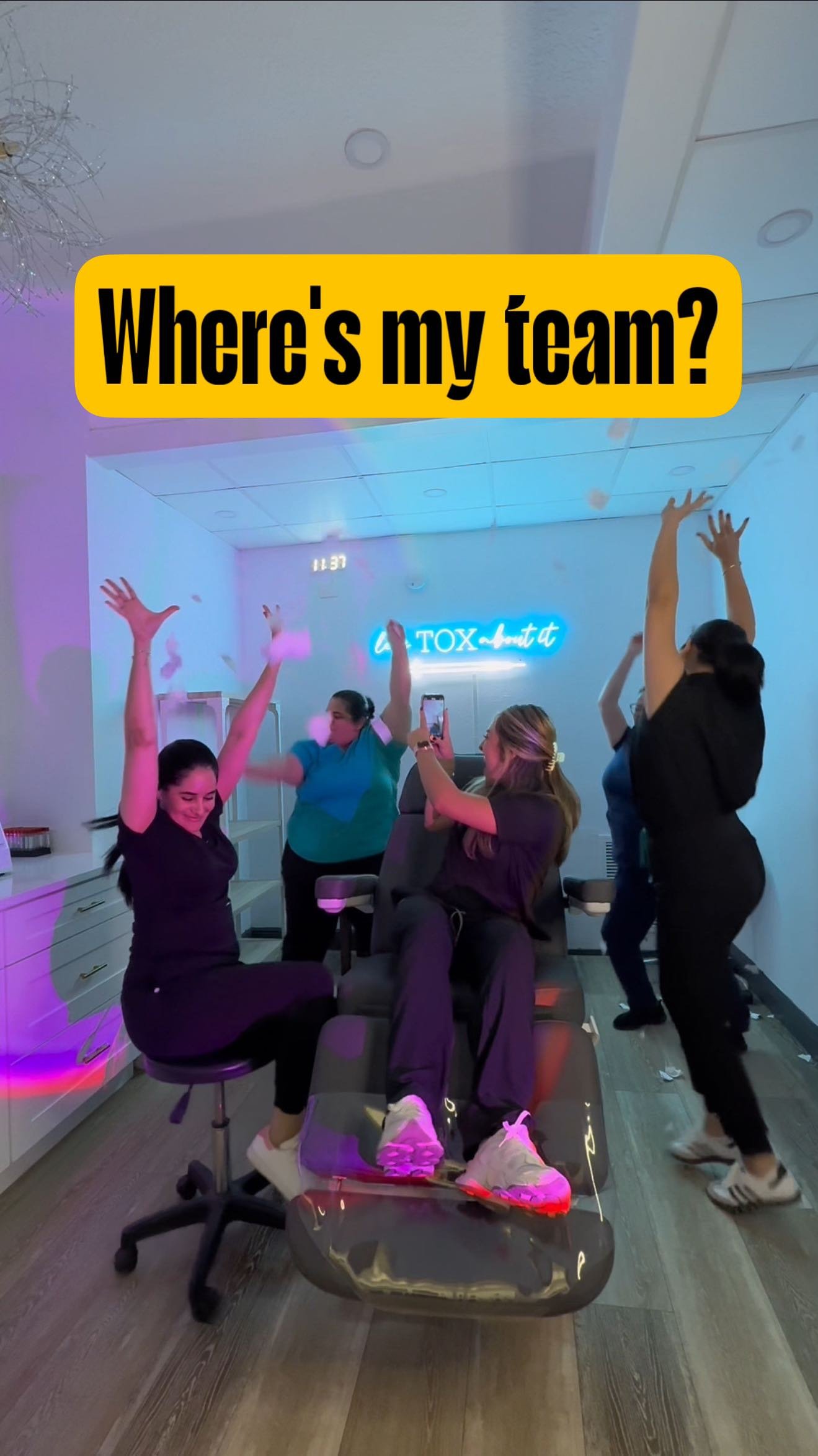 Lights, camera, skincare magic!
We don’t just serve our clients — we create, laugh, and have the BEST time doing it!
At Dr. Hero Med, making content isn’t just for the ‘gram — it’s our way of showing you the love,