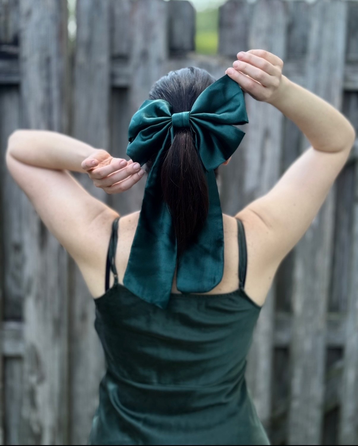 It all started with hair bows. We are really excited to incorporate them into our product line. Hair bows were my mom&rsquo;s first business when I was born. Then, when I was in high school, she taught me how to make them, and that&rsquo;s how my own