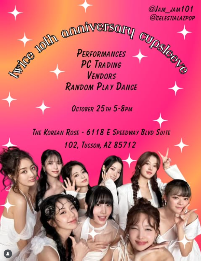 Twice 10th Anniversary Cupsleeve