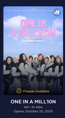 ONE IN A MILL1ON — Special Screening at AMC Foothills 15