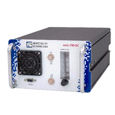 Total Hydrocarbon Analyzer (THA-FID) from Grand Valley Instrumentation using a flame ionization detector for precise hydrocarbon measurement and emissions monitoring.