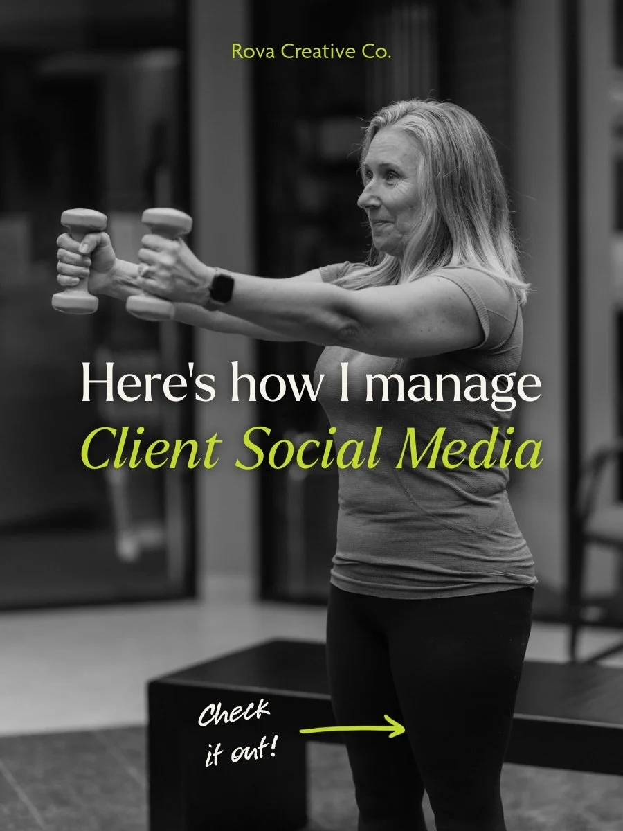 Here&rsquo;s what my social media management looks like 👀

Using a real client example, this is how content is planned, branded, and managed strategically.

If you&rsquo;re tired of guessing what to post and want content that actually supports your 