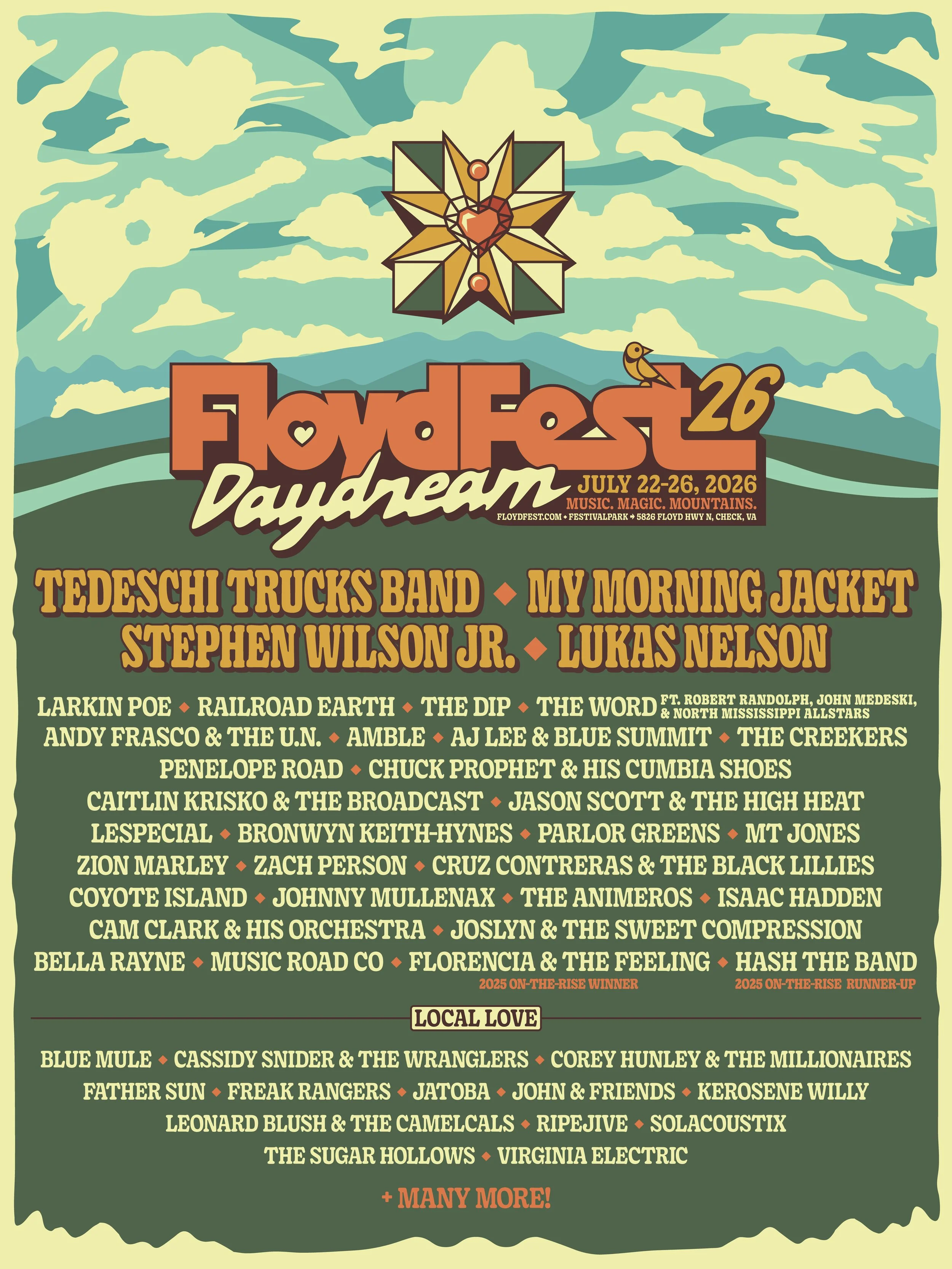 Corey Hunley &amp; the Millionaires @ FloydFest ‘26