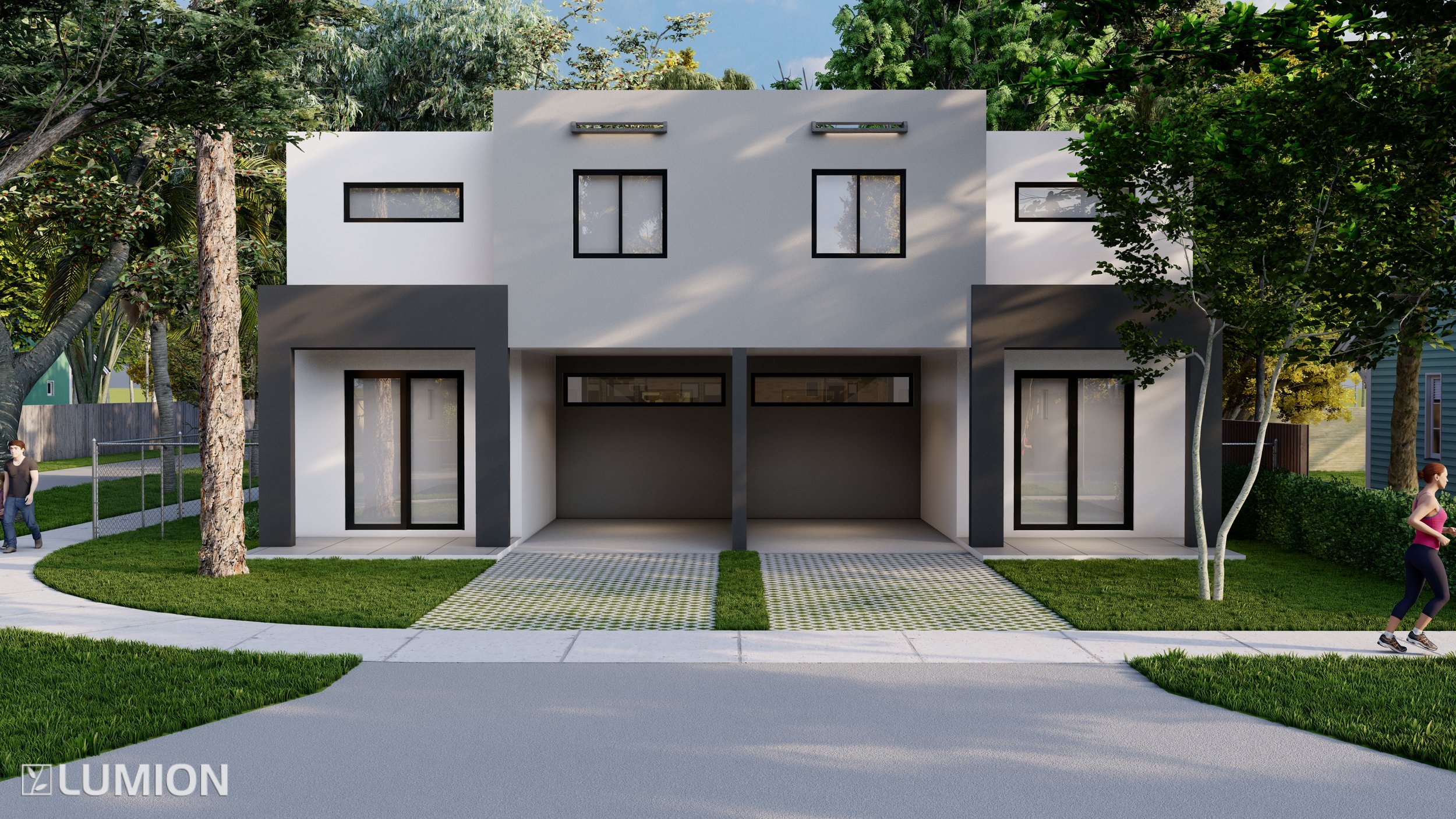 Miami Duplex Design