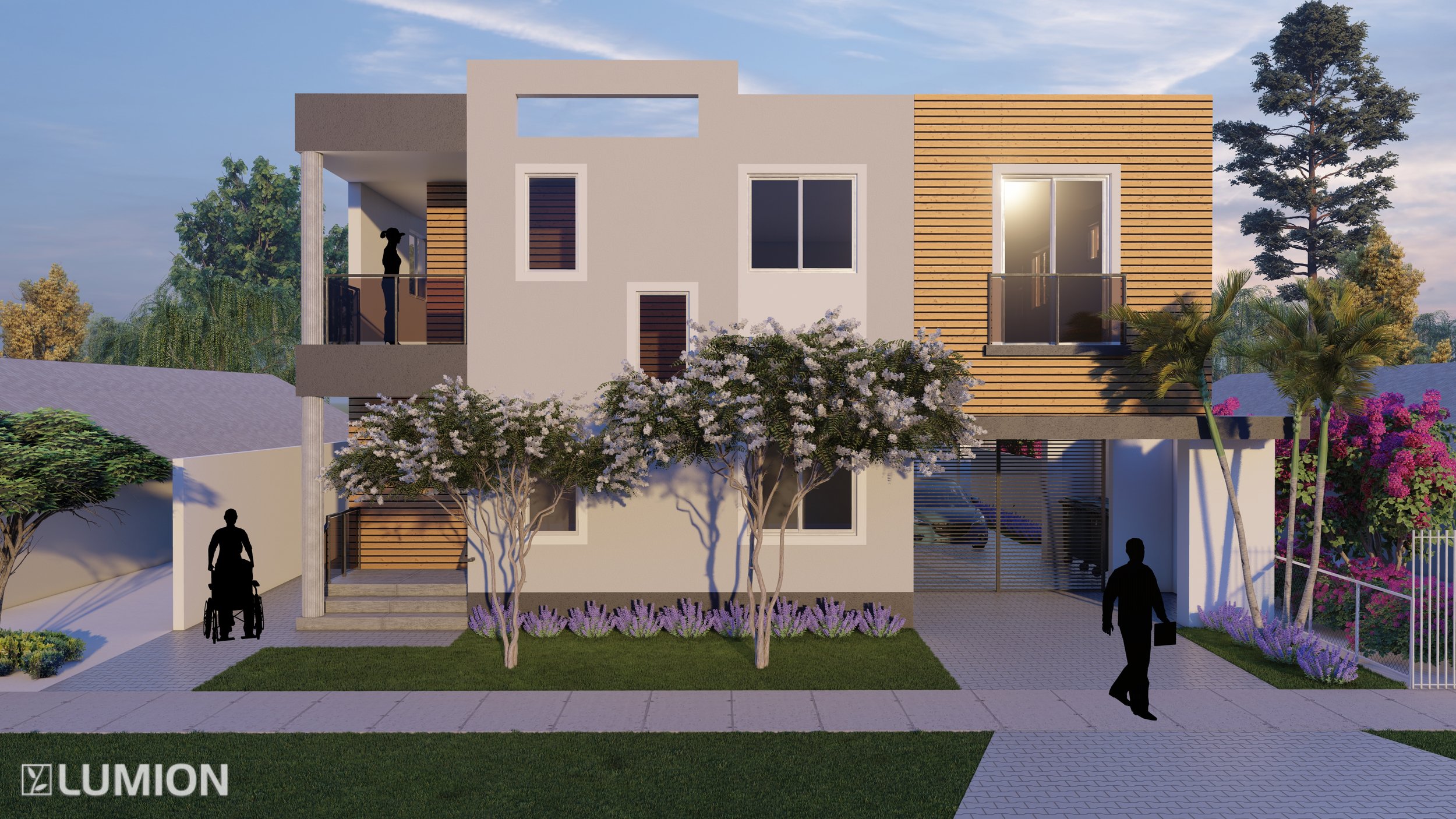 Miami Duplex Design