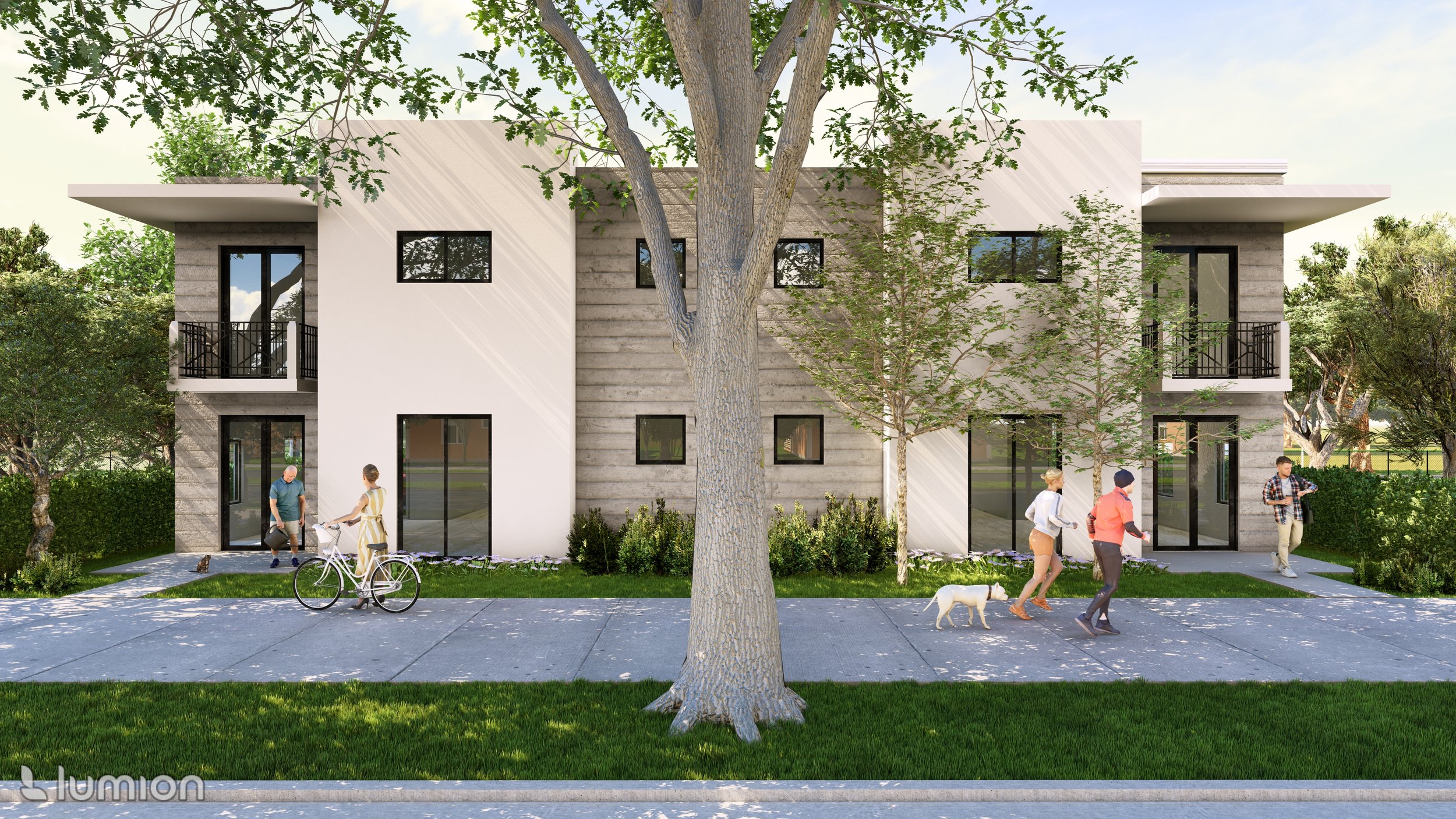 Miami Duplex/Townhome Design