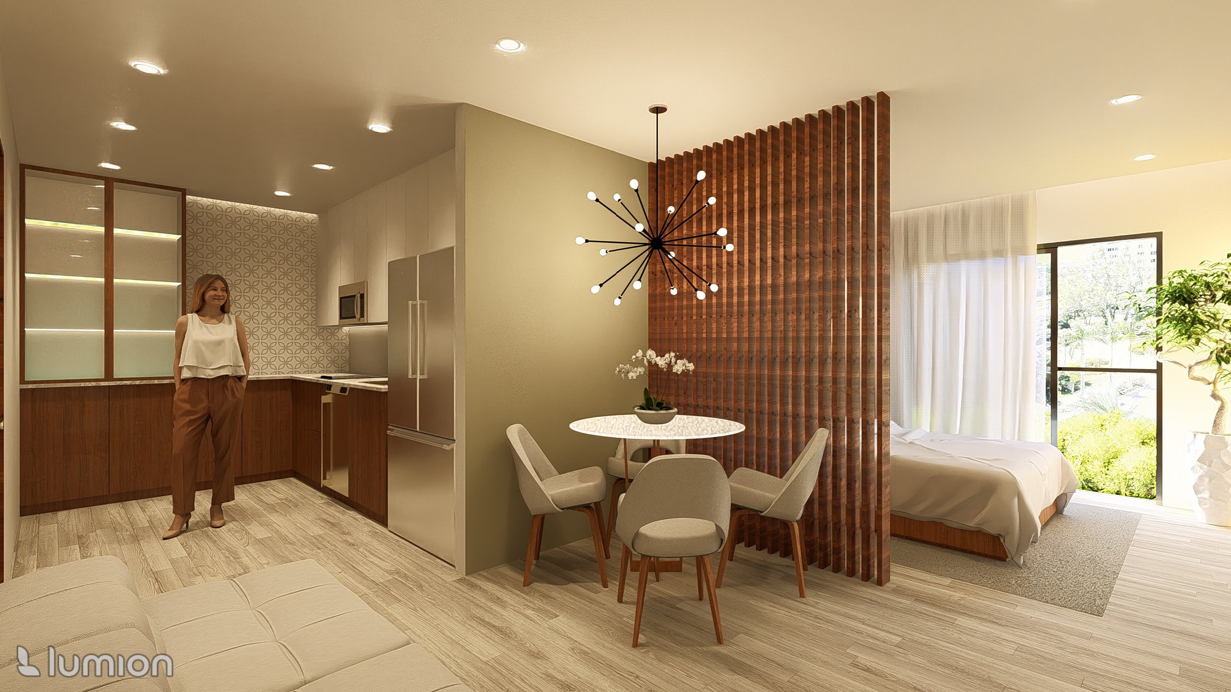 Studio Interior Rendering