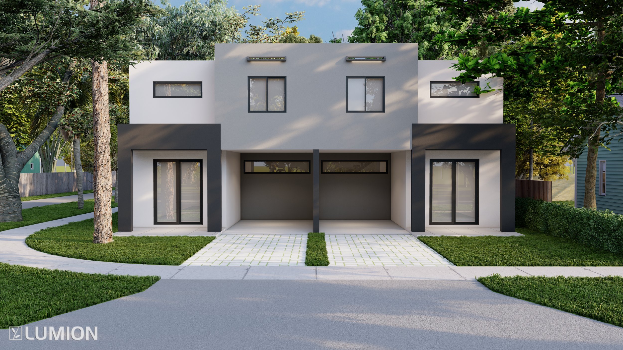 Miami Duplex Design