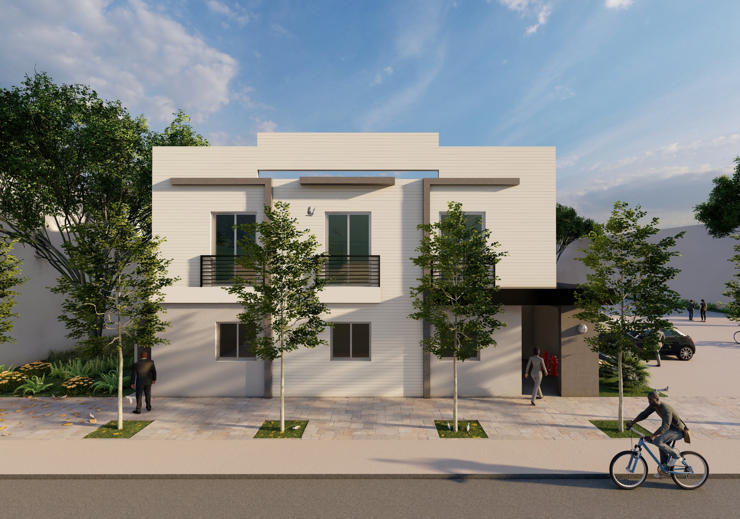 Miami Duplex Design