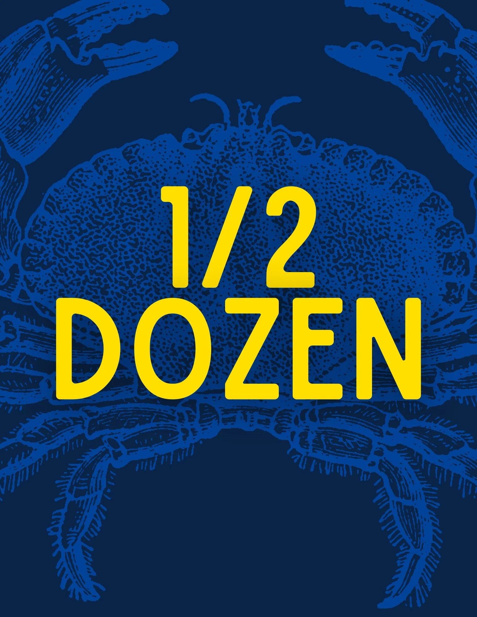 1/2 Dozen Crabs