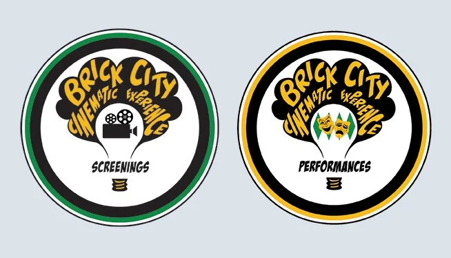 Brick City Cinematic Experience signs