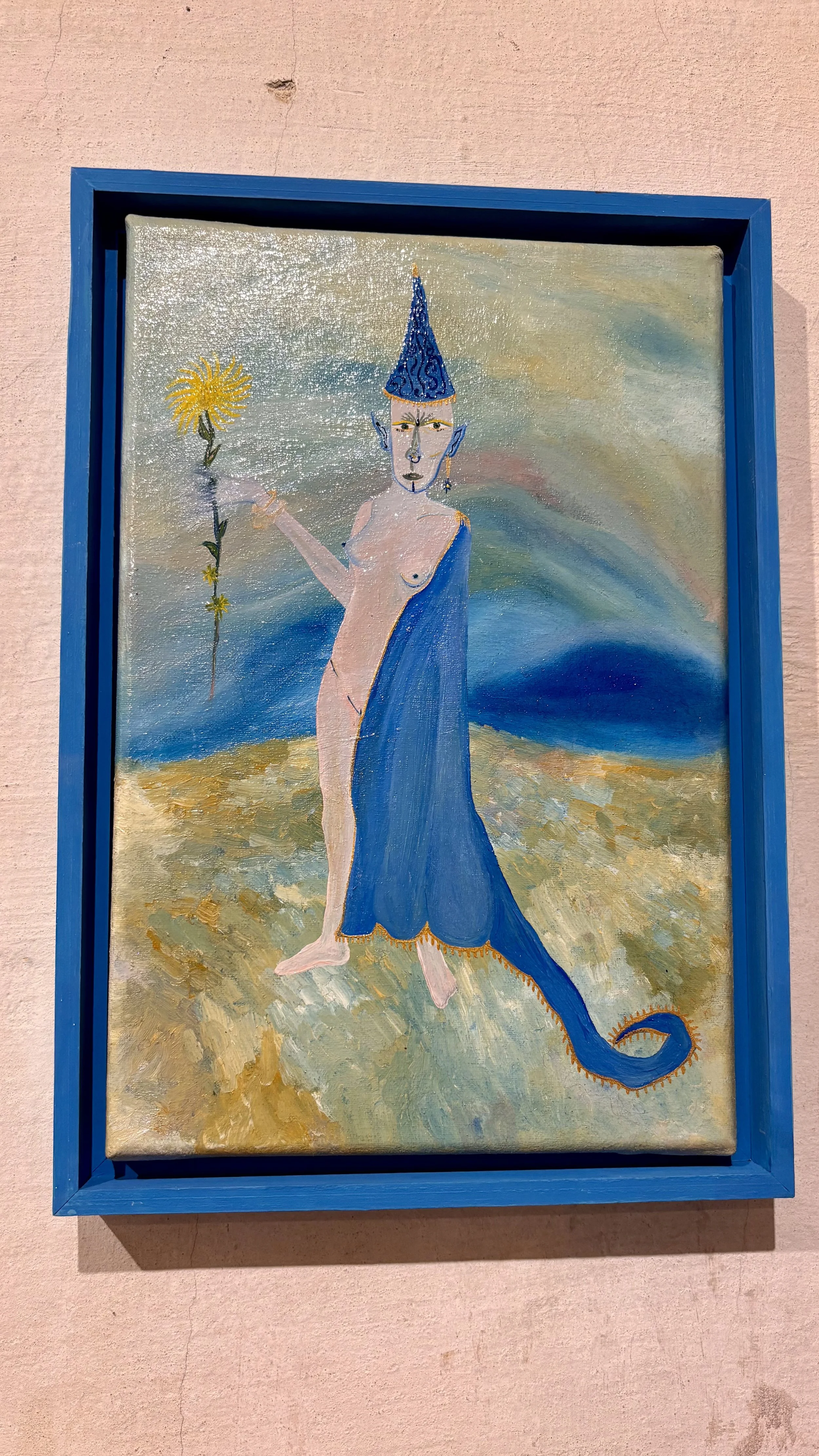 [DISPONIBLE] El oferente -  Pintura - Óleo sobre lienzo - 20 x 30 cm - 2025