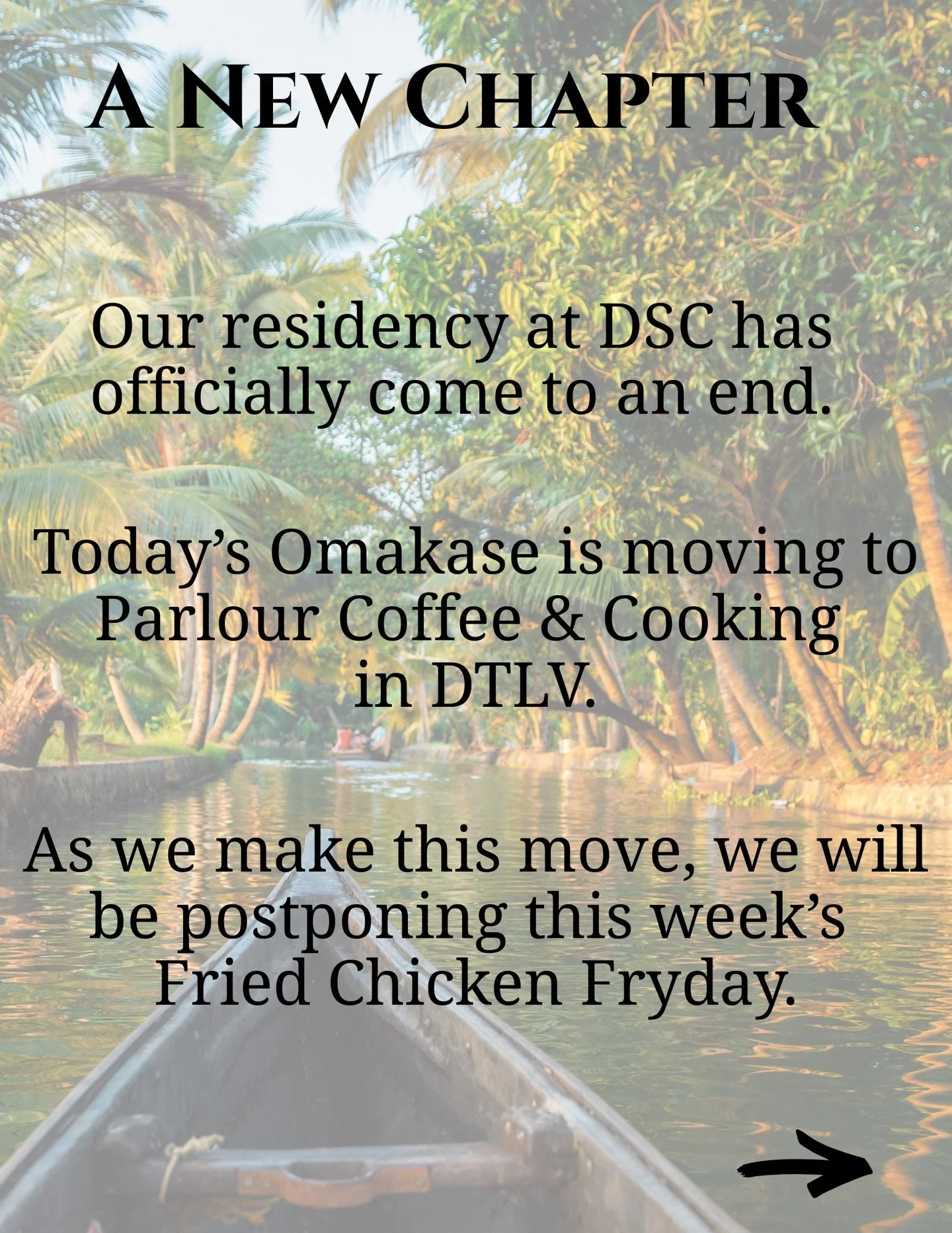 Thank you for following along. 🙏🏽 Stay in touch to find out about our "Flash" pop up events. 

#ToddyShop #TheLittleIndianBar #KeralaFood #PopUp #indianFood 
.
.
:
.
.
.
[ Indian Food. Kerala Food. South Indian Food. Vegetarian and Vegan 