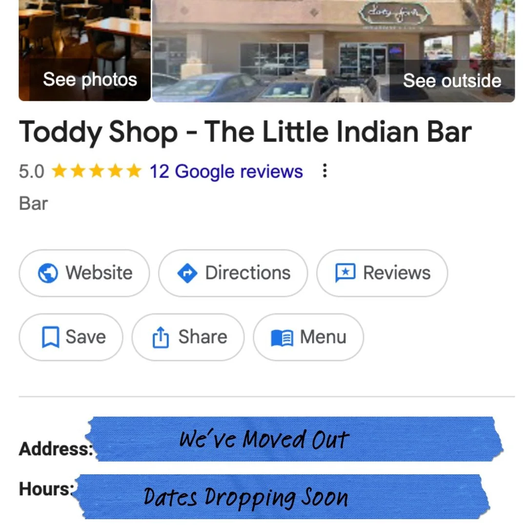 Our hours and address has still not updated on Google. We're not open currently. Stay tuned for upcoming event dates to drop. Right here or our mailing list would be the best place for updates. Join our mailing list via link in bio. 

Comment " 