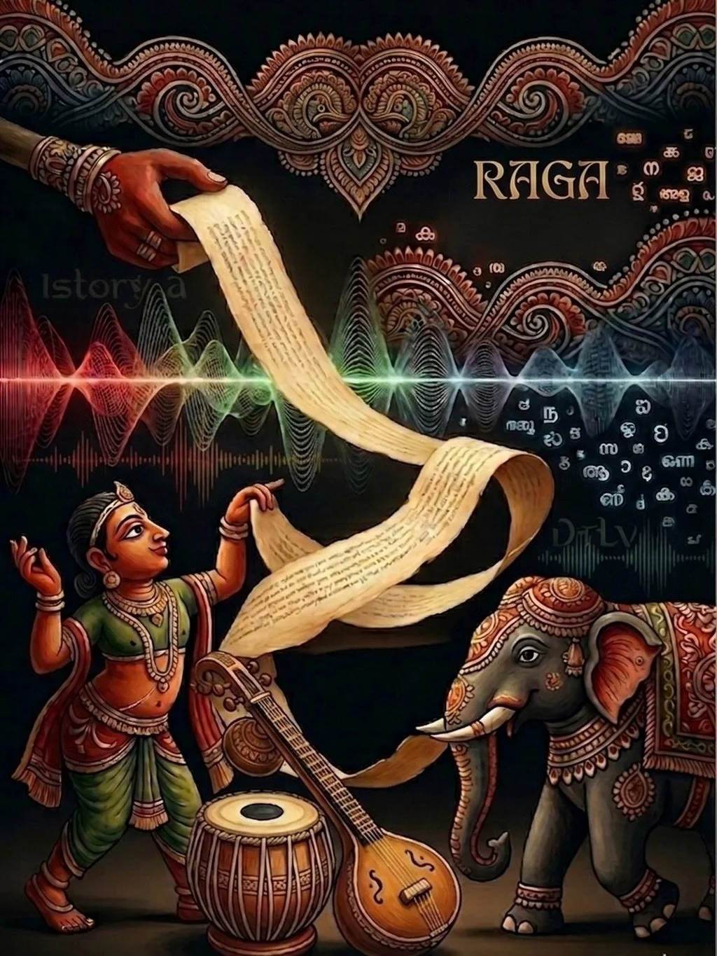 📜 The Story is Unfurling. 

Raga is not just a dinner, it is a frequency.
For months, we have been deep in research, collaborating with a collective of professional storytellers and creative visionaries to bridge the gap between the ancient and the 