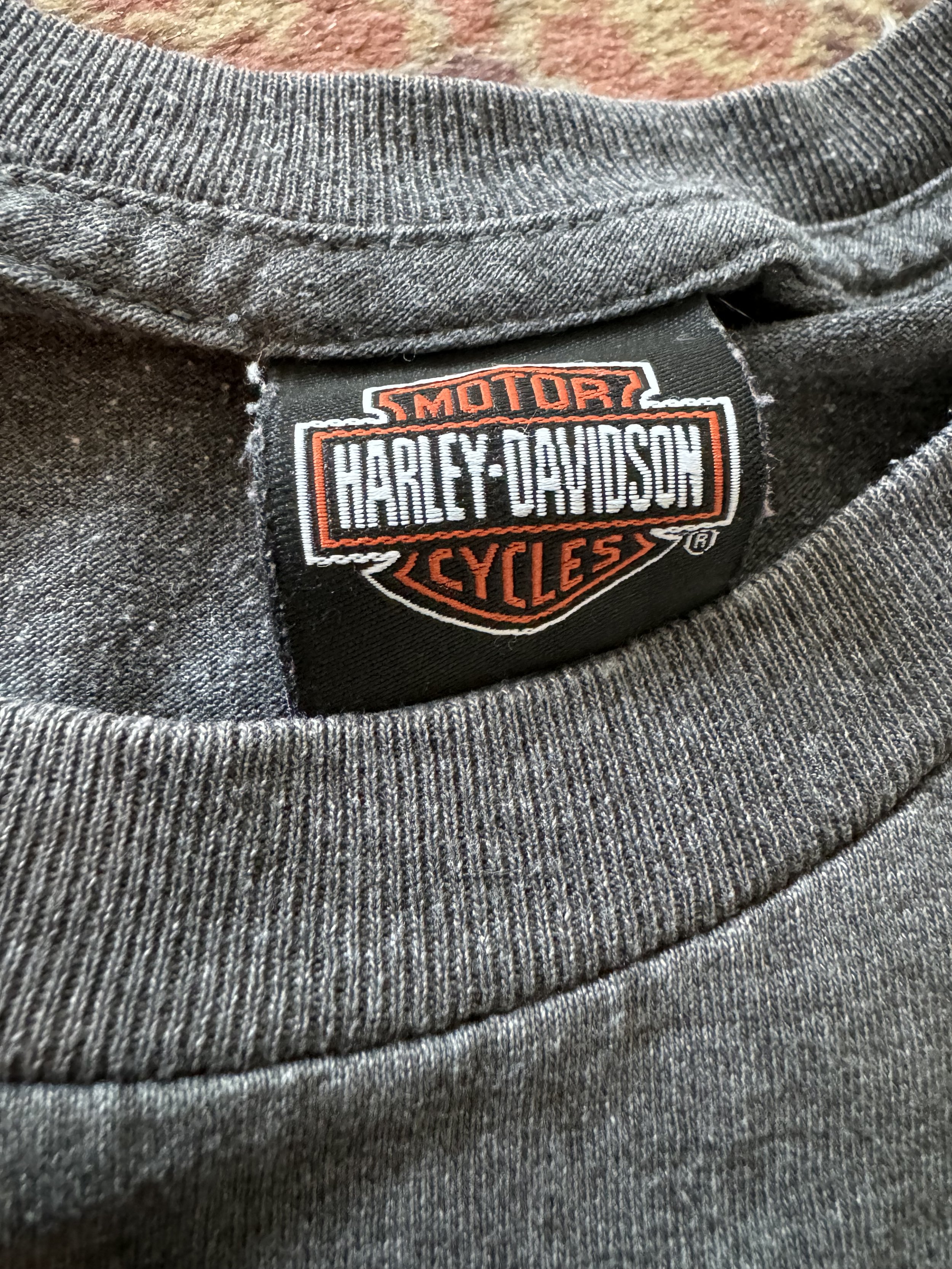 Harley-Davidson T-Shirt Donna Manica Corta - Scritta Open Bar & Shield, Morbida E Leggera