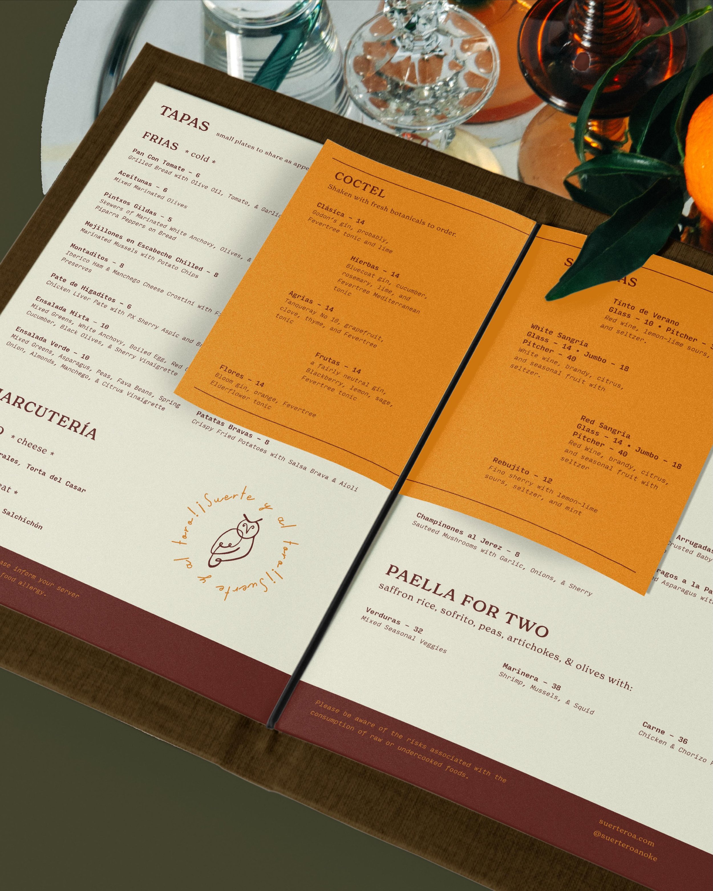 Art Direction: Menu Design*