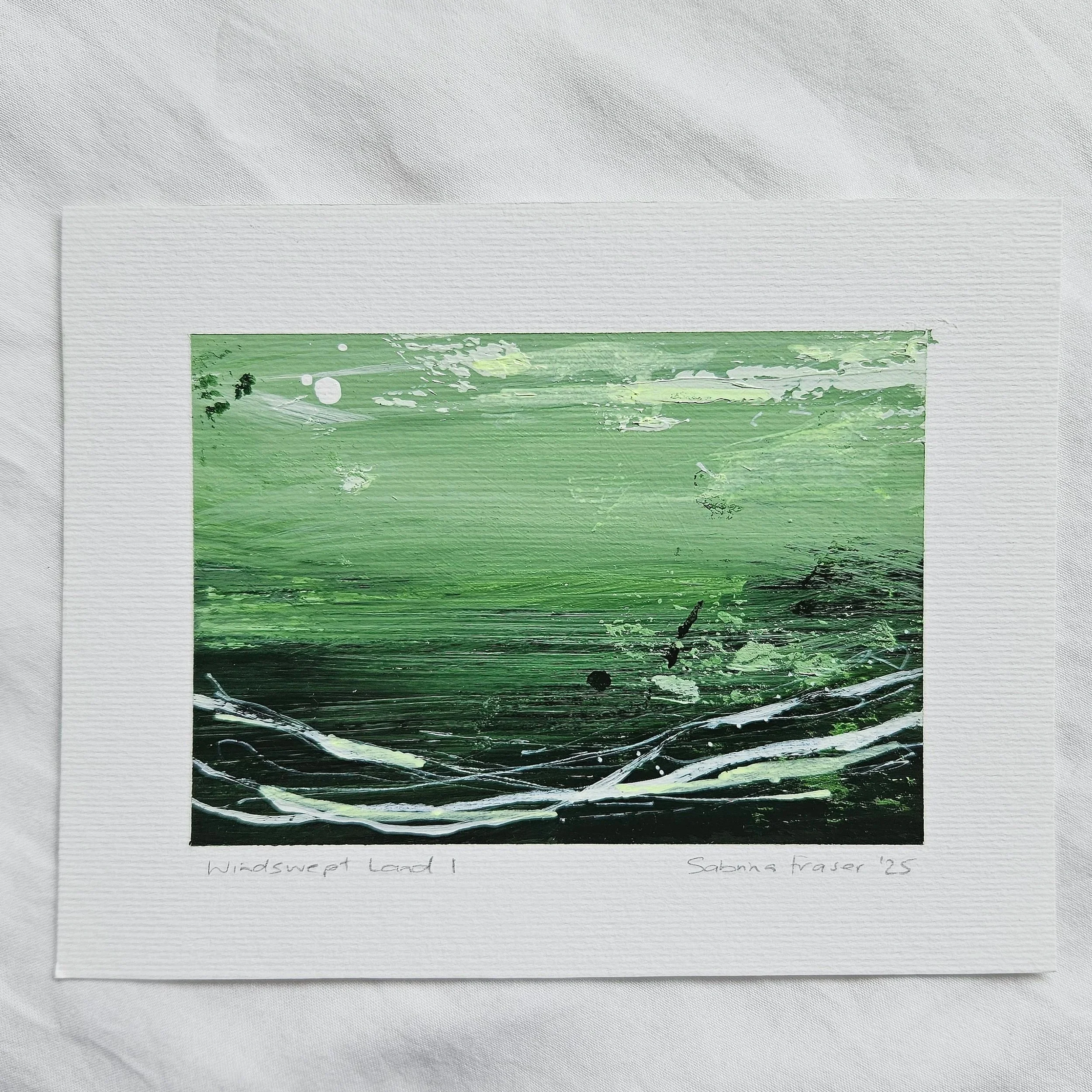 Windswept Land 1 (A5)