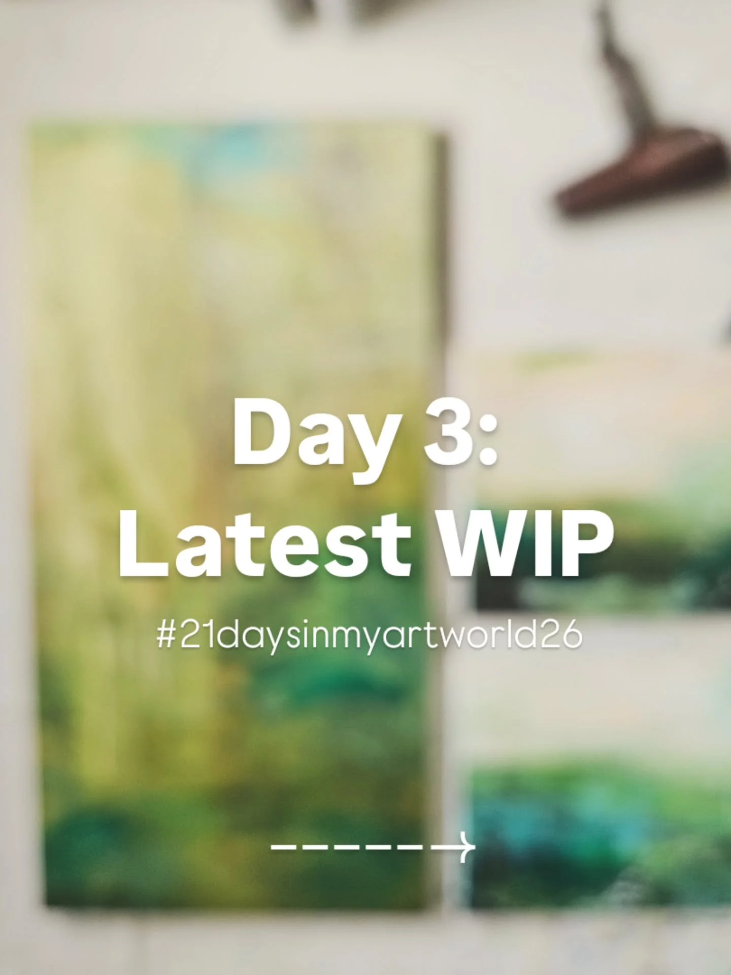 I have many works in progress 🤗 This large one is in its earlier stages.

After a flurry of activity in my studio on Tuesday, I have some more layers down on 6 new works 🤗 There's definitely more wips lurking in my studio but they haven't progress 