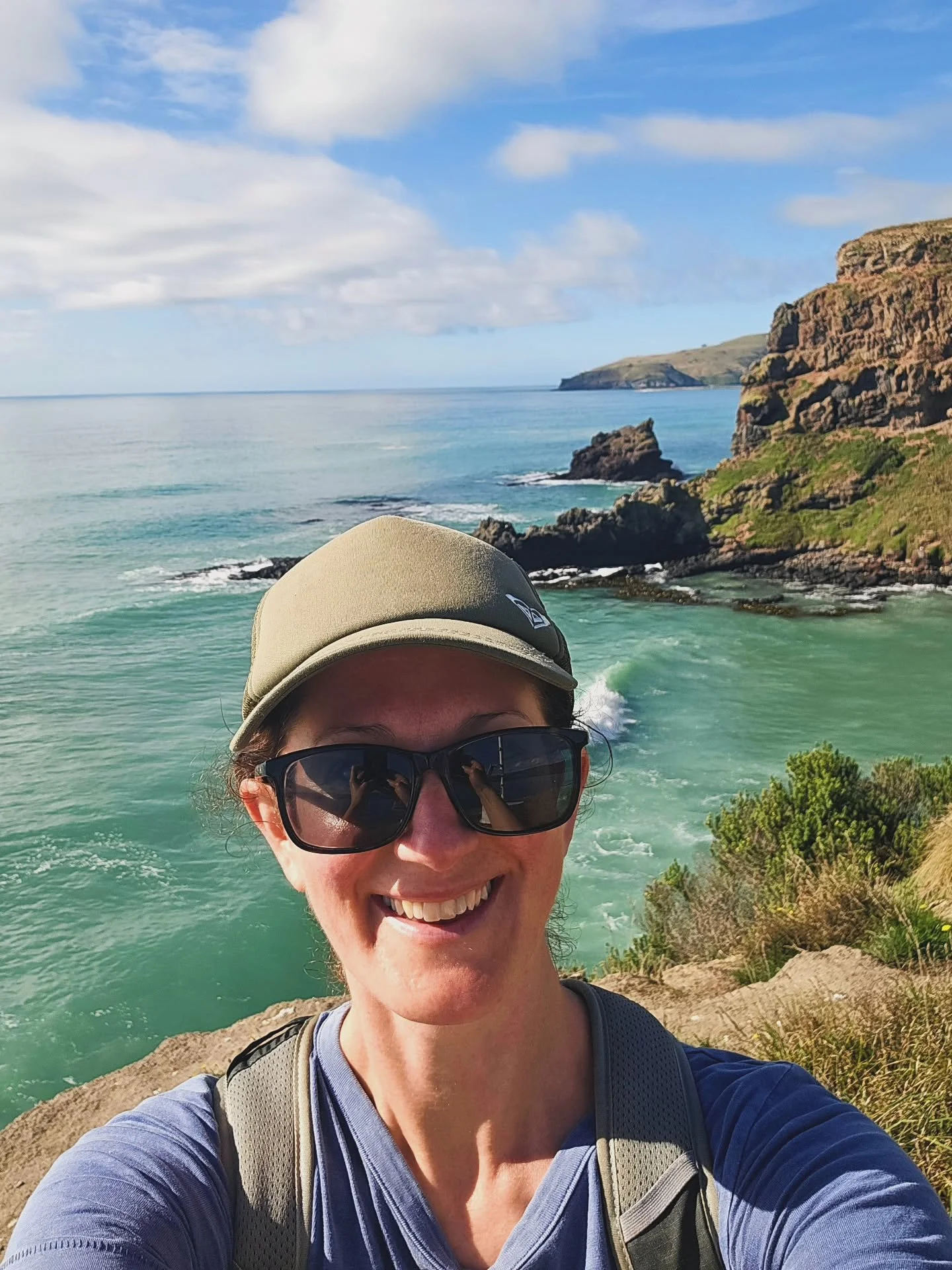 A few photos from walking the Heyward Point track two weeks ago. I couldn't have timed it better, the weather was beautiful! ☀️

Stunning views over Aramoana and up the coast. The ocean was calm as a cucumber 👌 and I was delighted to have a forest o