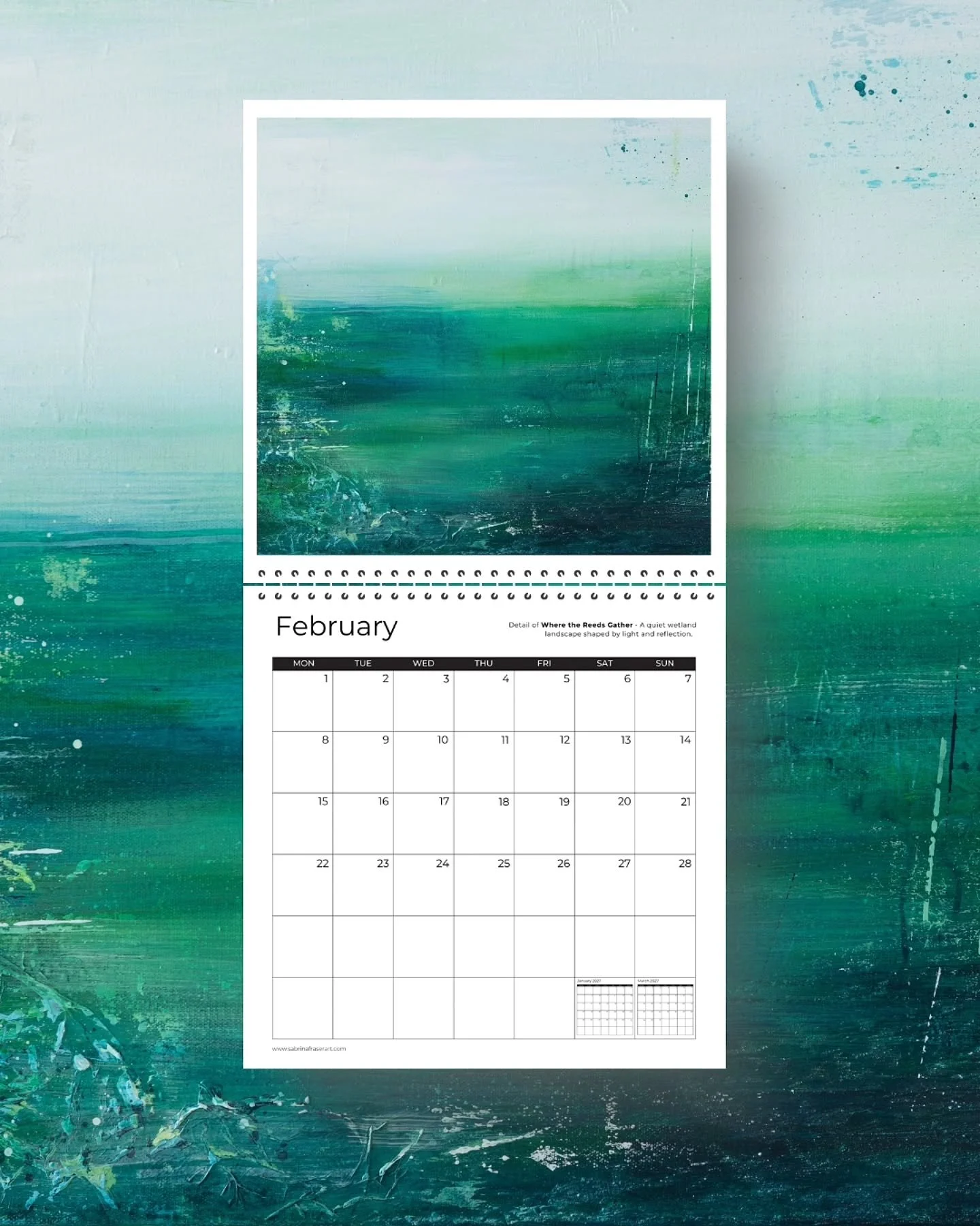 🌿 If you feel most at home surrounded by nature, this colour story might be for you.

Inspired by forests, wetlands and rolling hills, these 4 months celebrate the greens.

Did you know geen is often associated with being grounding, bringing a sense
