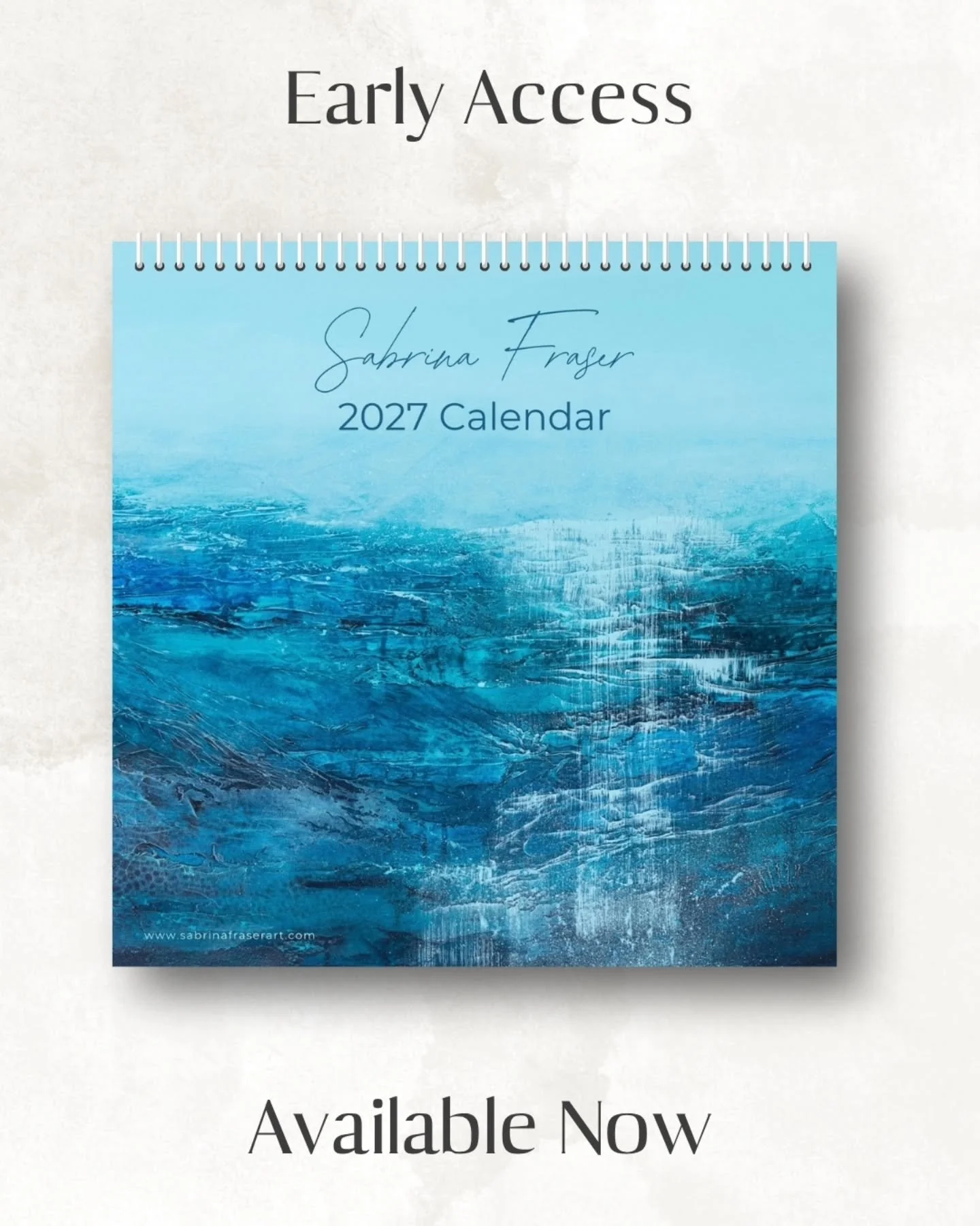🎉 It's launch day! 

Studio List subscribers, your exclusive early access starts now - check your inbox for your link and password. 

Featuring artworks from 12 original paintings inspired by nature, light and colour, this calendar will be a limited