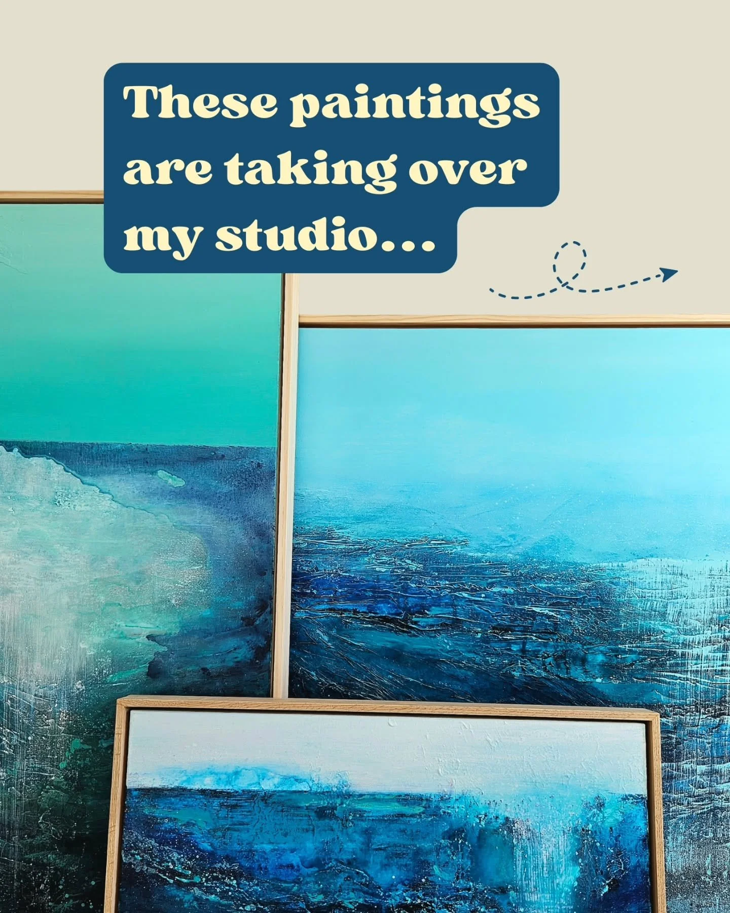 Well... it's time!

My studio is full, my storage is full, and I have plans for new work that needs some breathing room.

So for the first time in 2 years, I'm having a sale.

✨️ 30% off all original paintings 
✨️ 35% off for Studio List members 

🗓