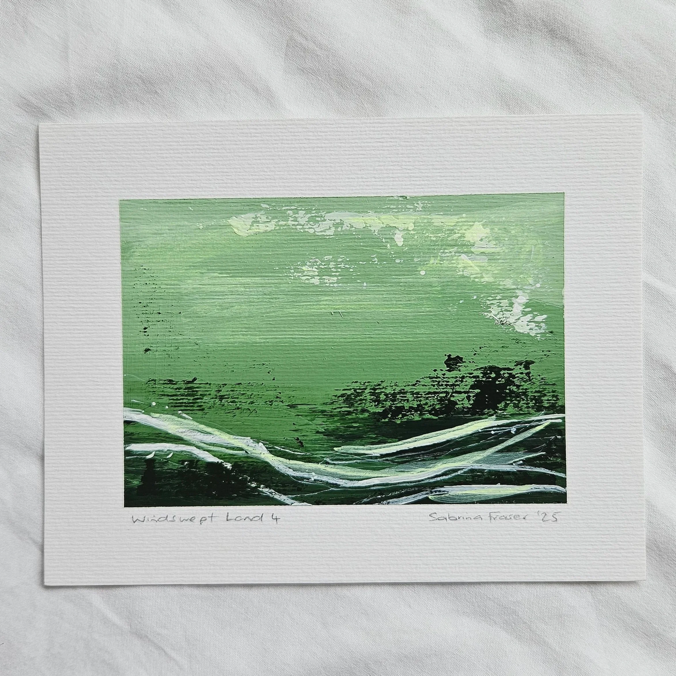 Windswept Land 4 (A5)