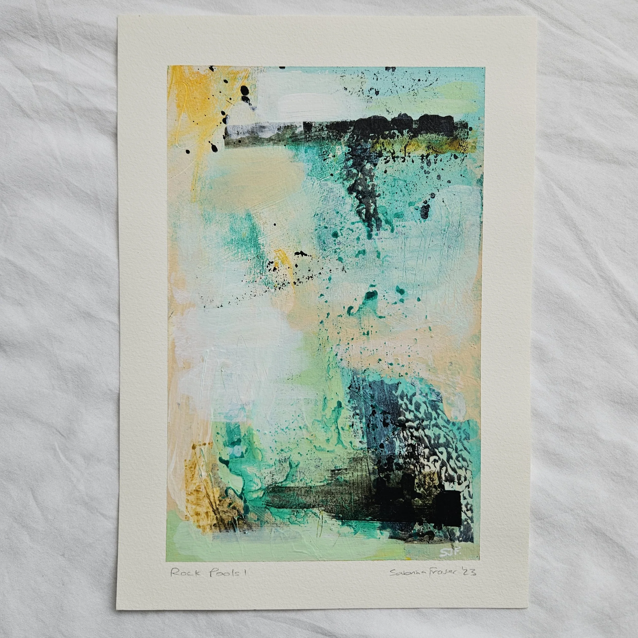 Rock Pools 1 (A4)