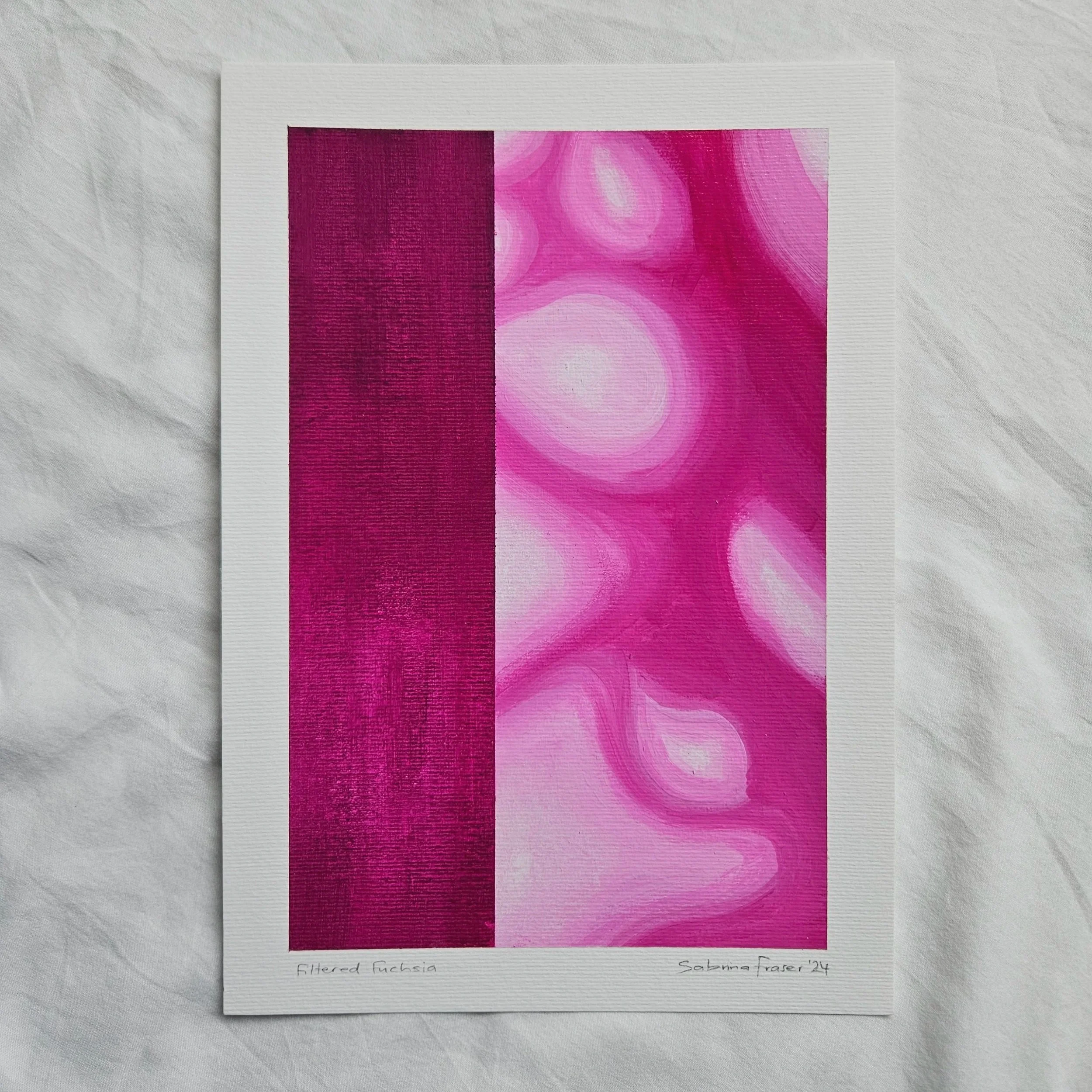 Filtered Fuchsia (A4)